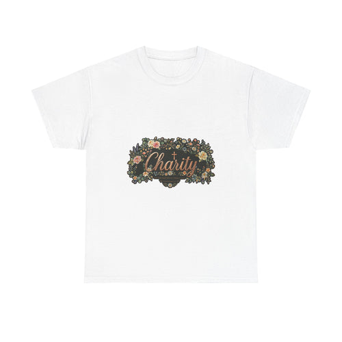 Charity Floral Tee, T-Shirt
