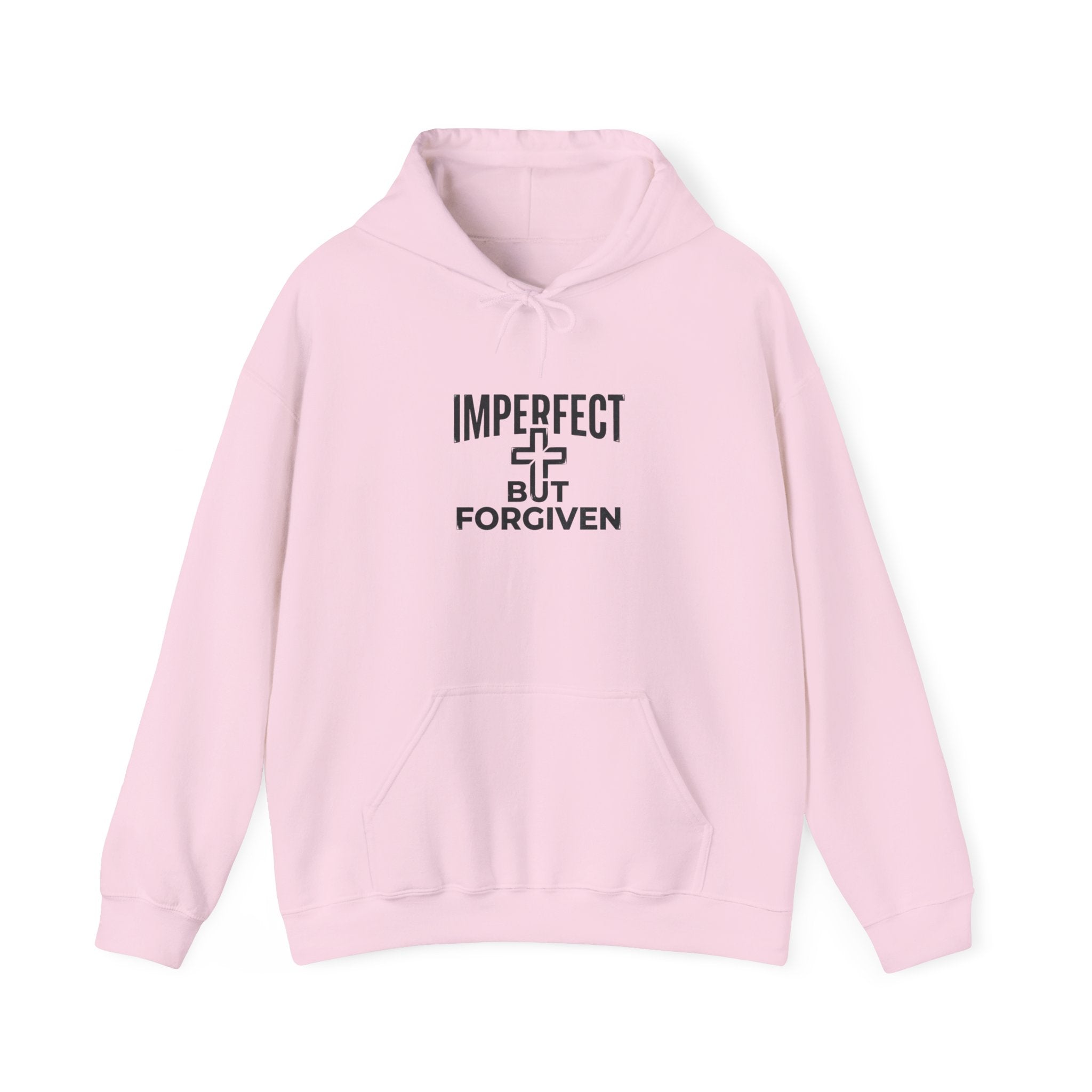 Imperfect But Forgiven Hoodie — Christian Faith hoodie
