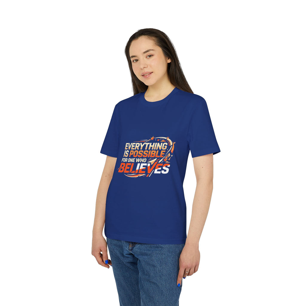 Everything Is Possible Believe T-Shirt — Inspirational Motivational Tee