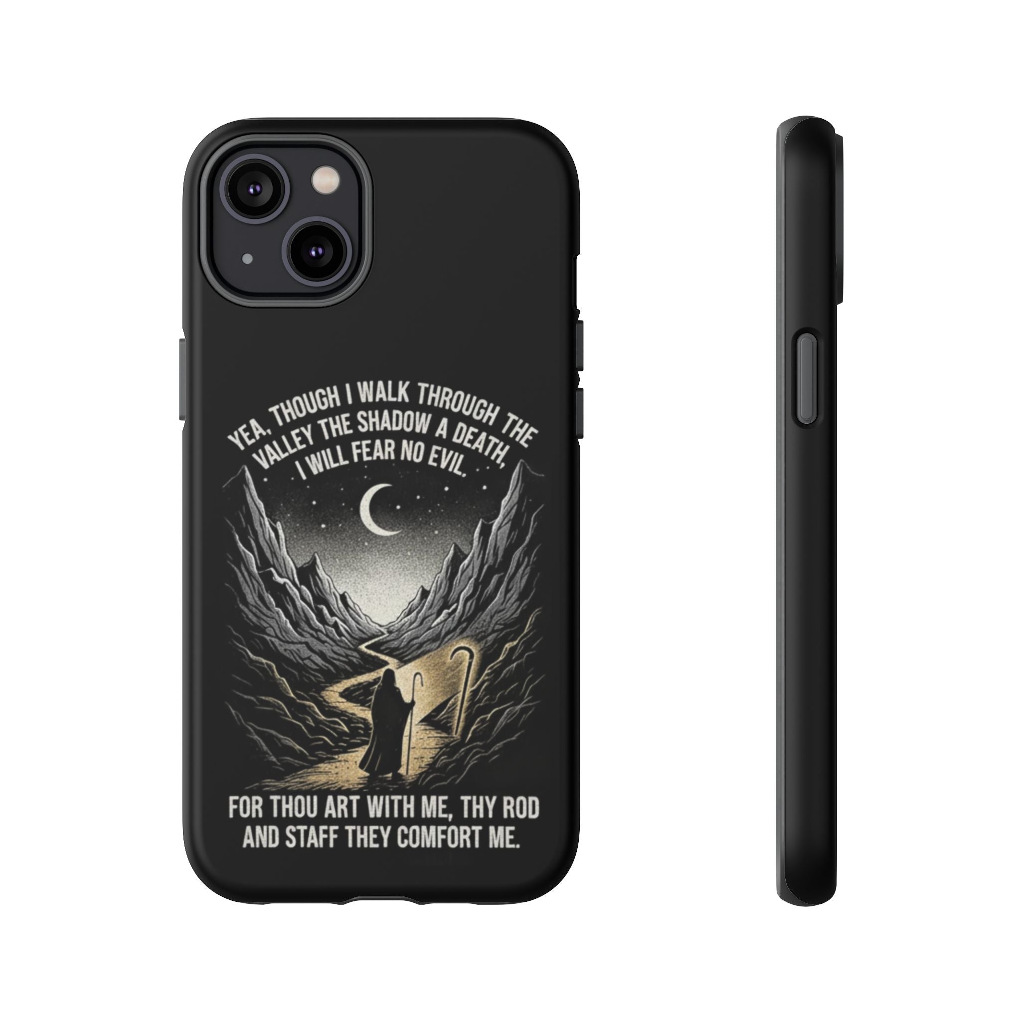 Psalm 23 Shepherd Silhouette phone case | Tough Cases