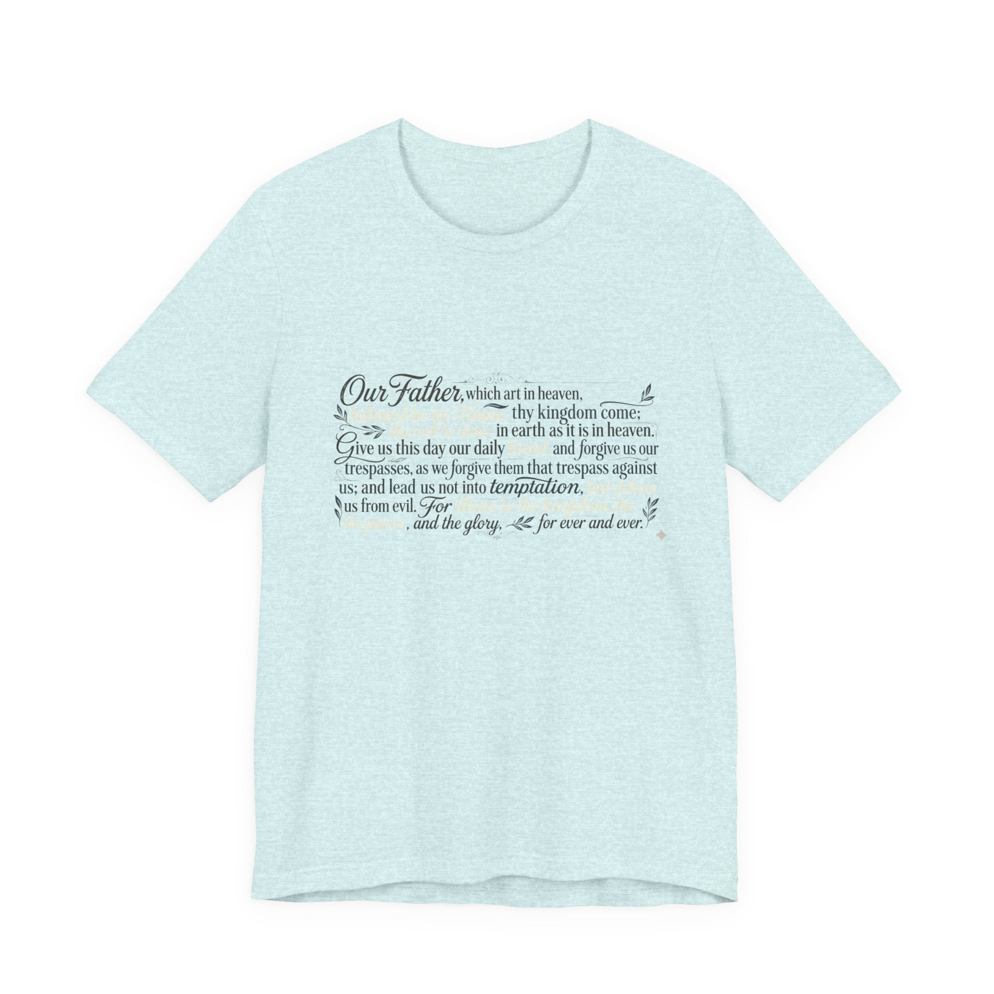 Our Father Prayer T-Shirt - Lord's Prayer Tee