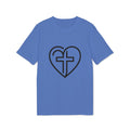 Christian Heart Cross T-Shirt — Faith Graphic Tee