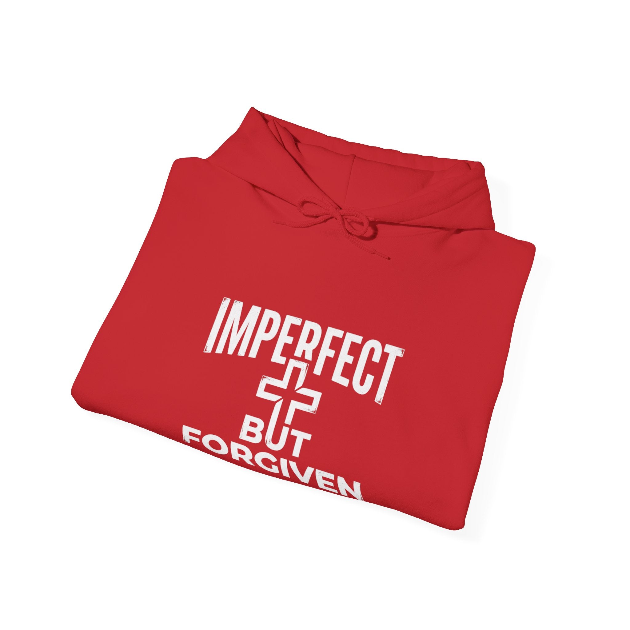 Imperfect But Forgiven Hoodie – Christian Faith Hoodie