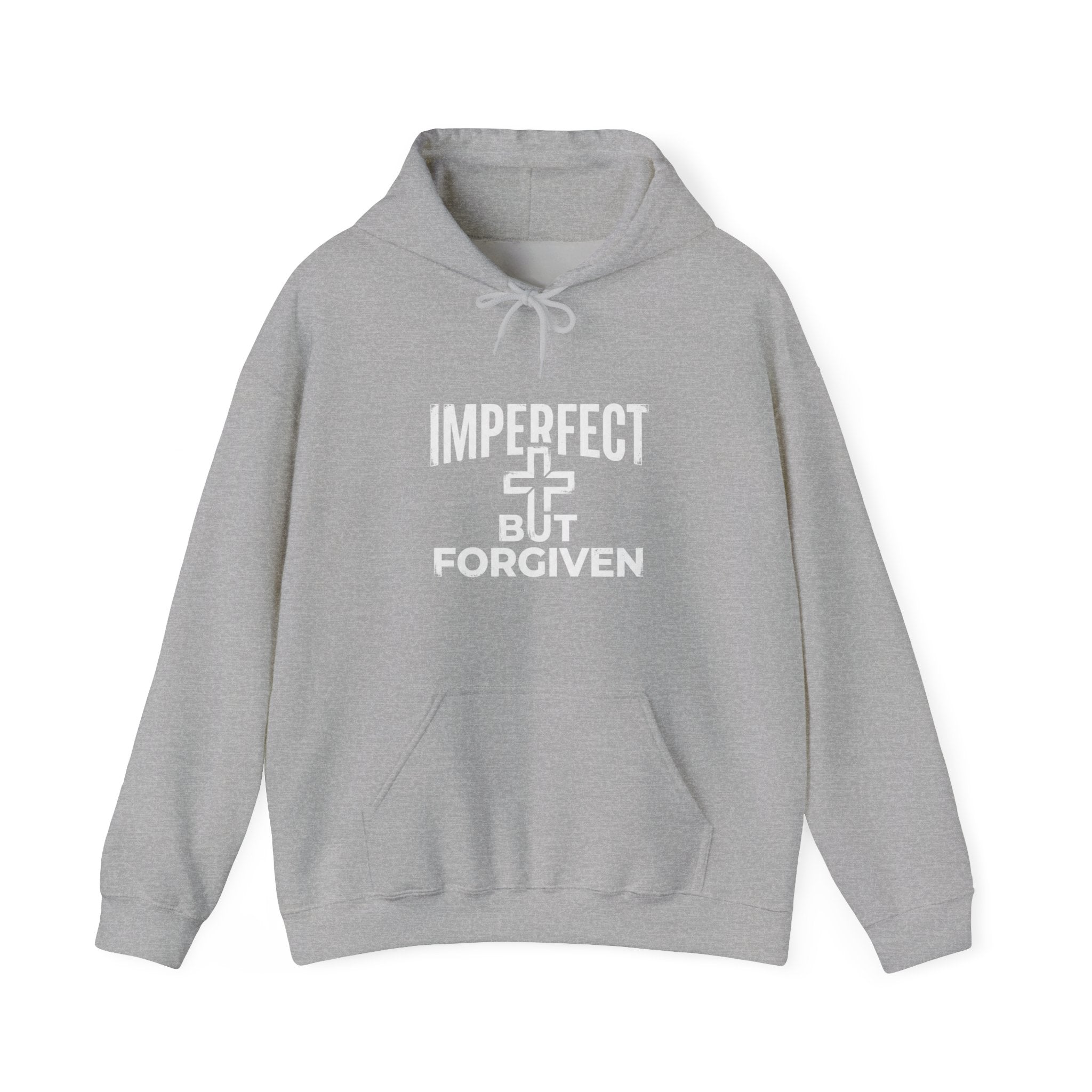 Imperfect But Forgiven Hoodie – Christian Faith Hoodie