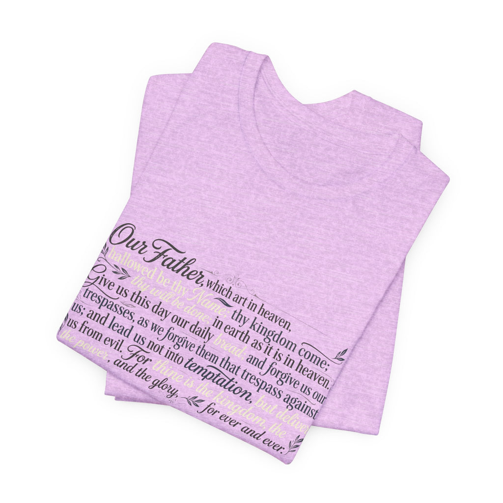 Our Father Prayer T-Shirt - Lord's Prayer Tee
