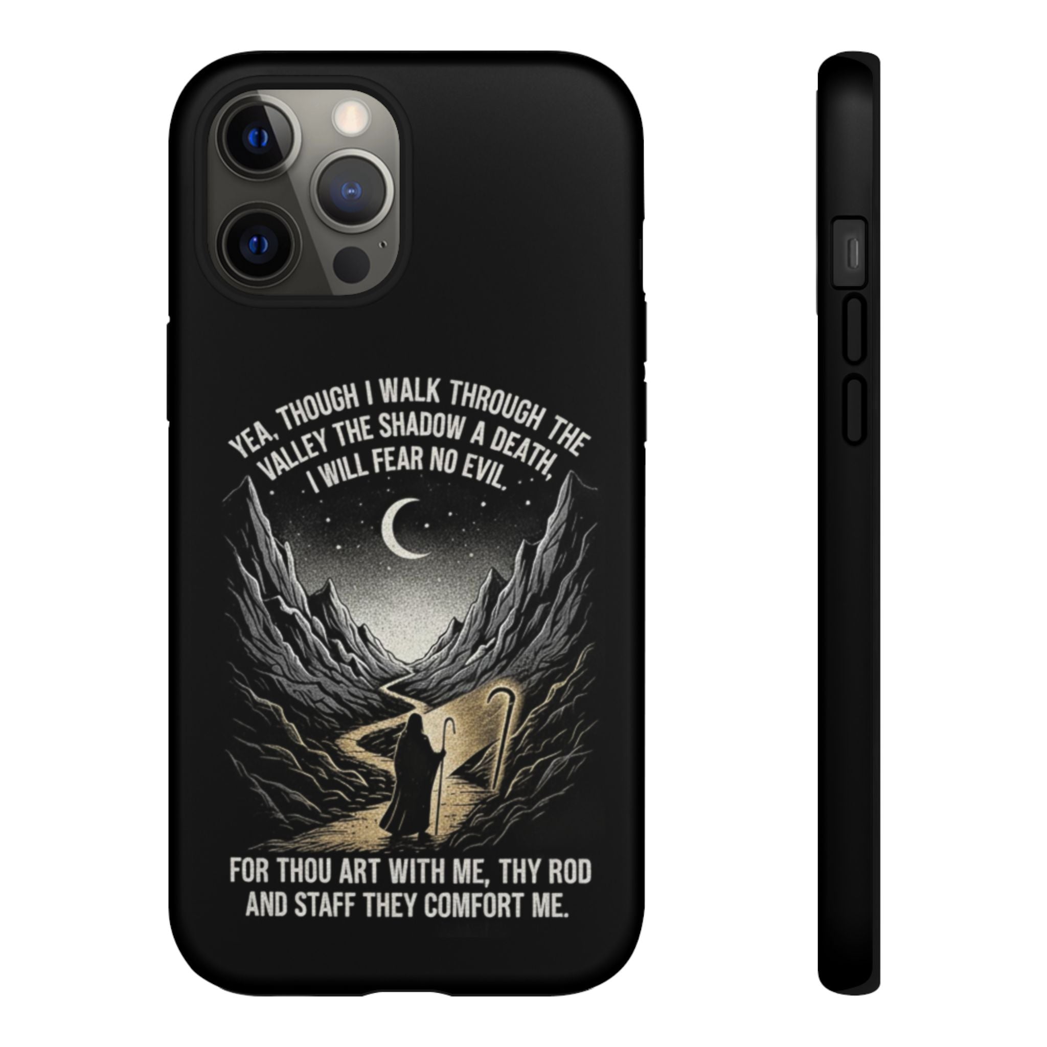 Psalm 23 Shepherd Silhouette phone case | Tough Cases