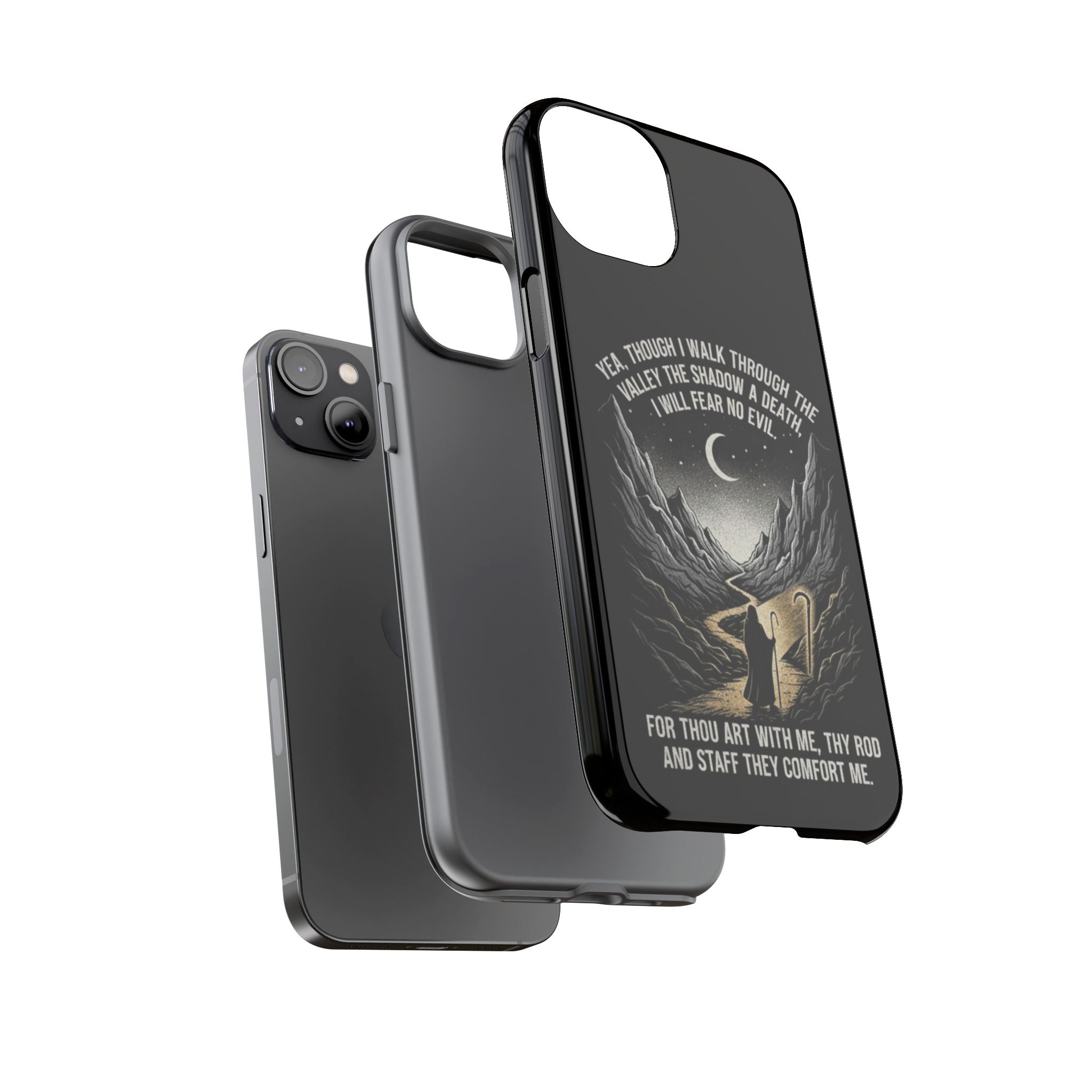 Psalm 23 Shepherd Silhouette phone case | Tough Cases