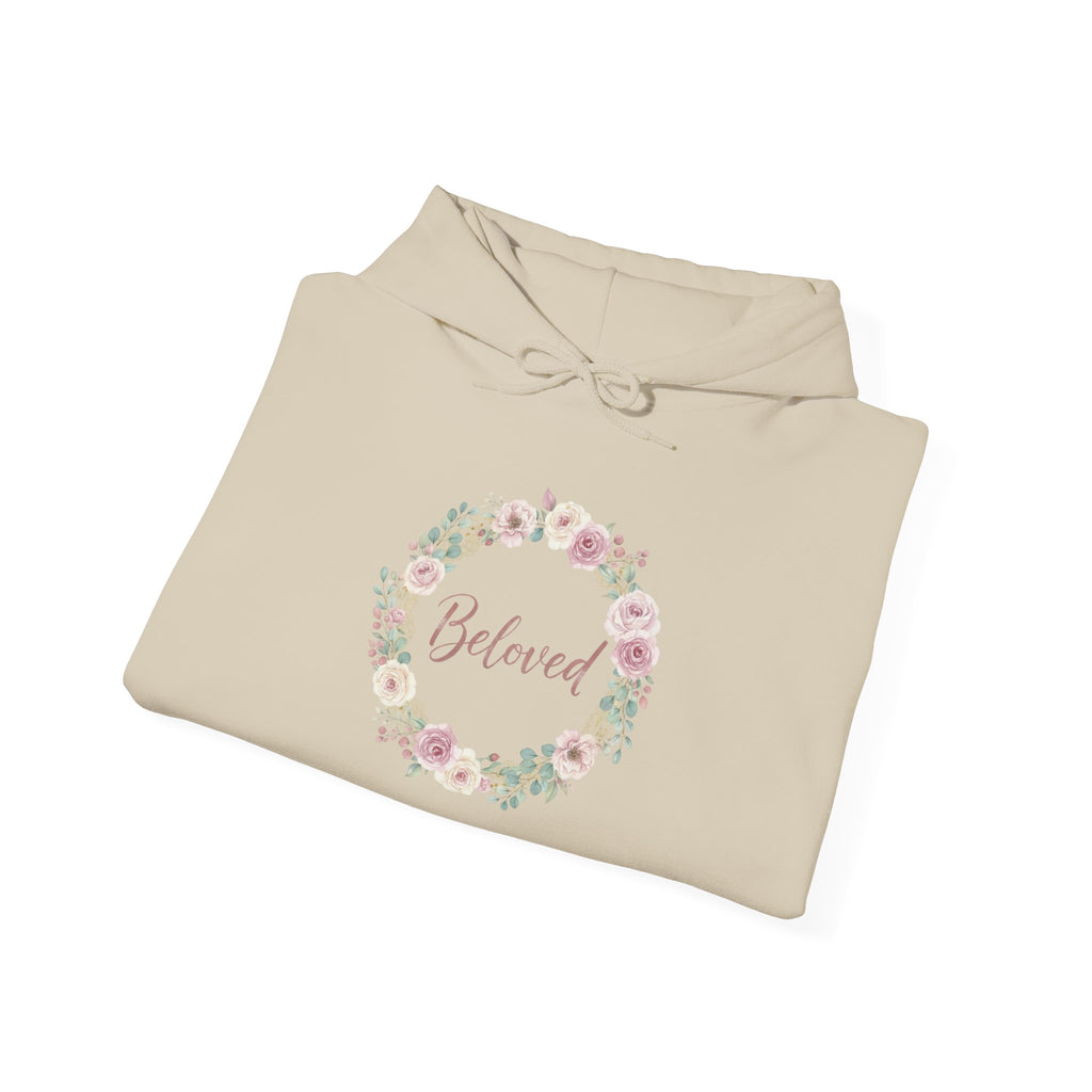 Beloved Floral Wreath Hoodie USA