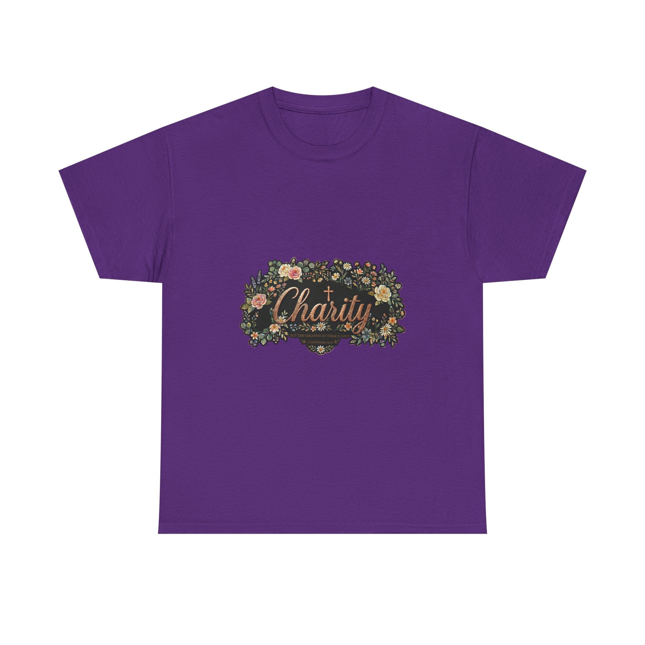 Charity Floral Tee, T-Shirt