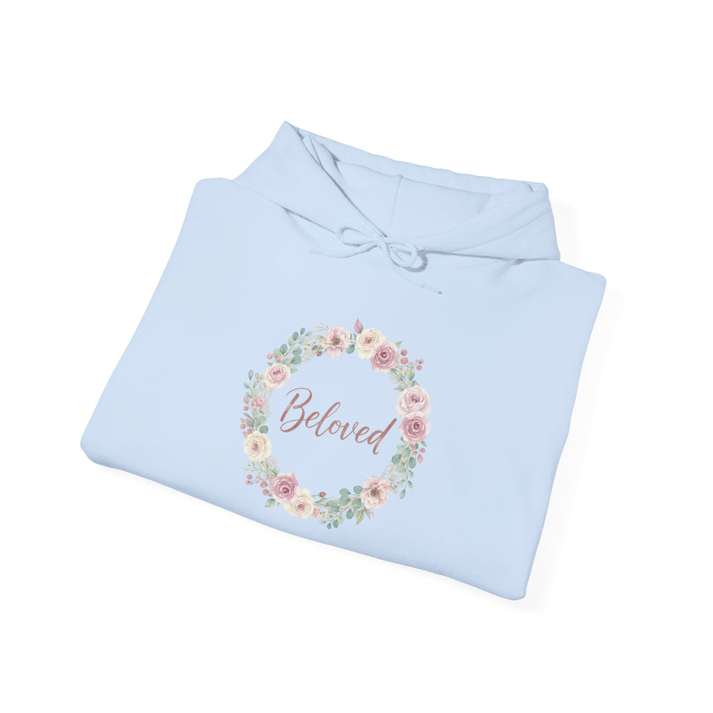 Beloved Floral Wreath Hoodie USA