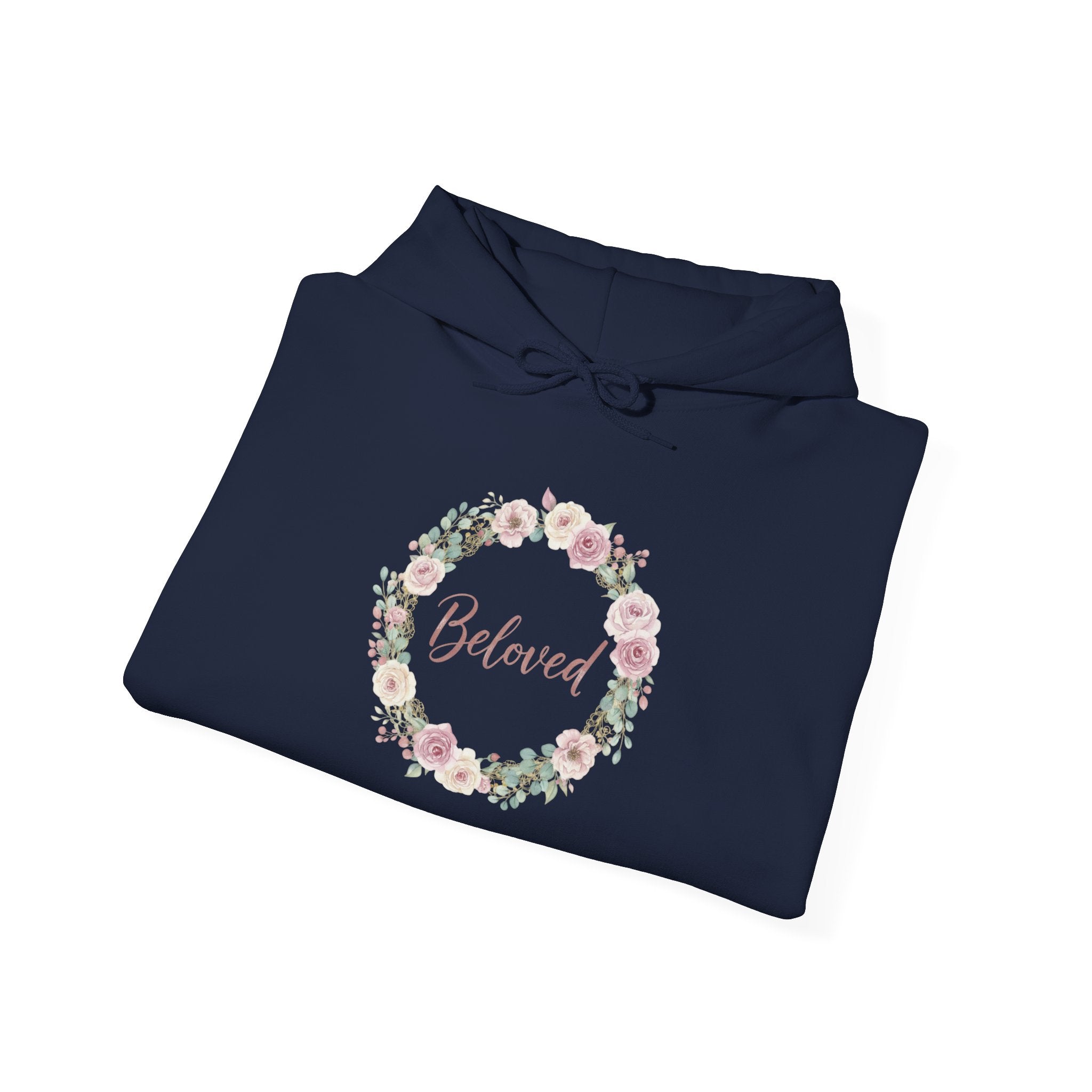 Beloved Floral Wreath Hoodie USA
