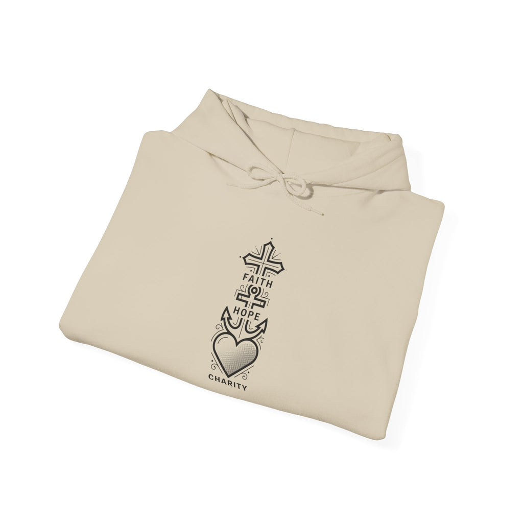 Faith, Hope and Charity Hoody