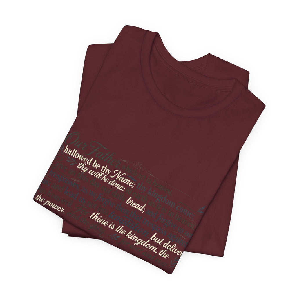 Our Father Prayer T-Shirt - Lord's Prayer Tee