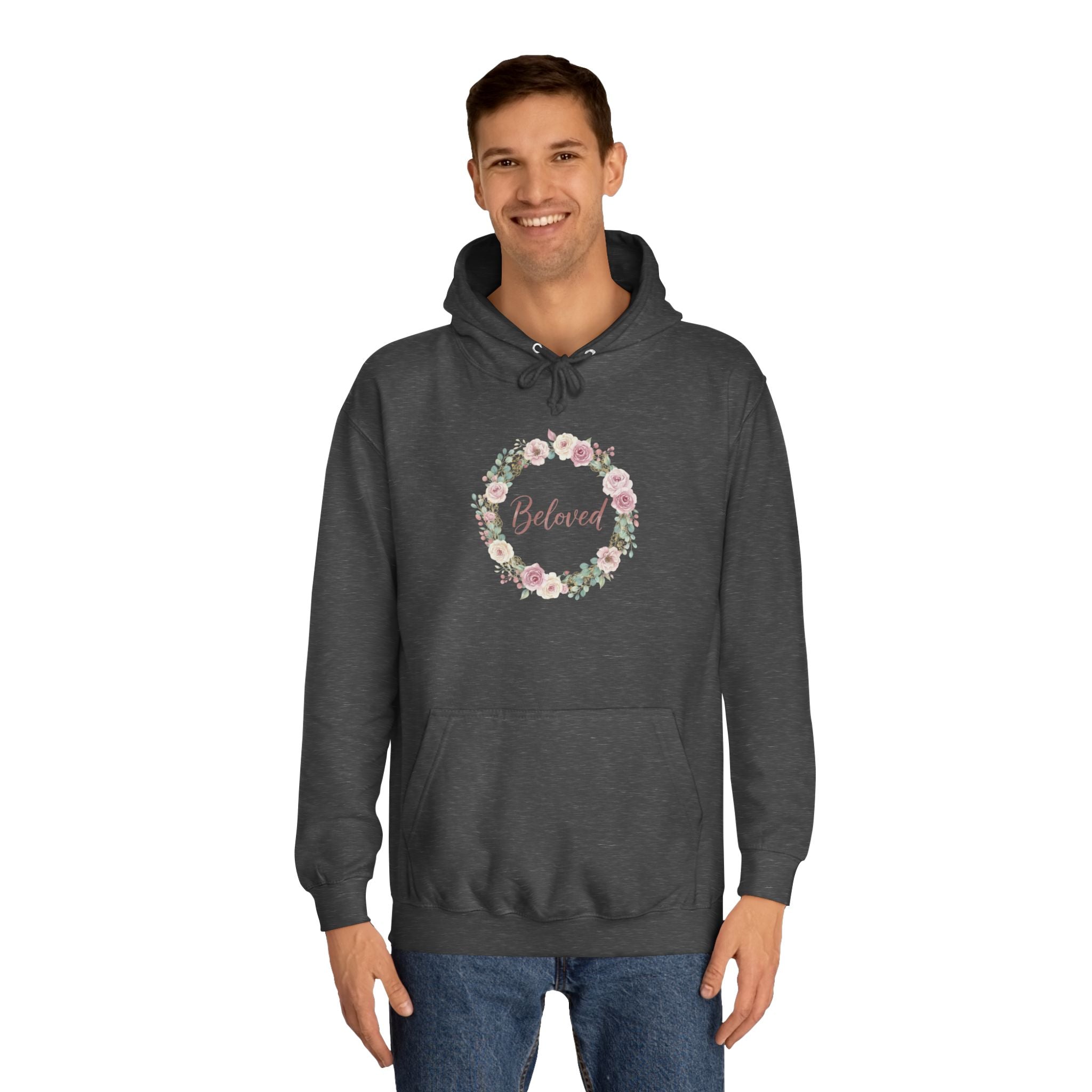 Floral Wreath Beloved Hoodie
