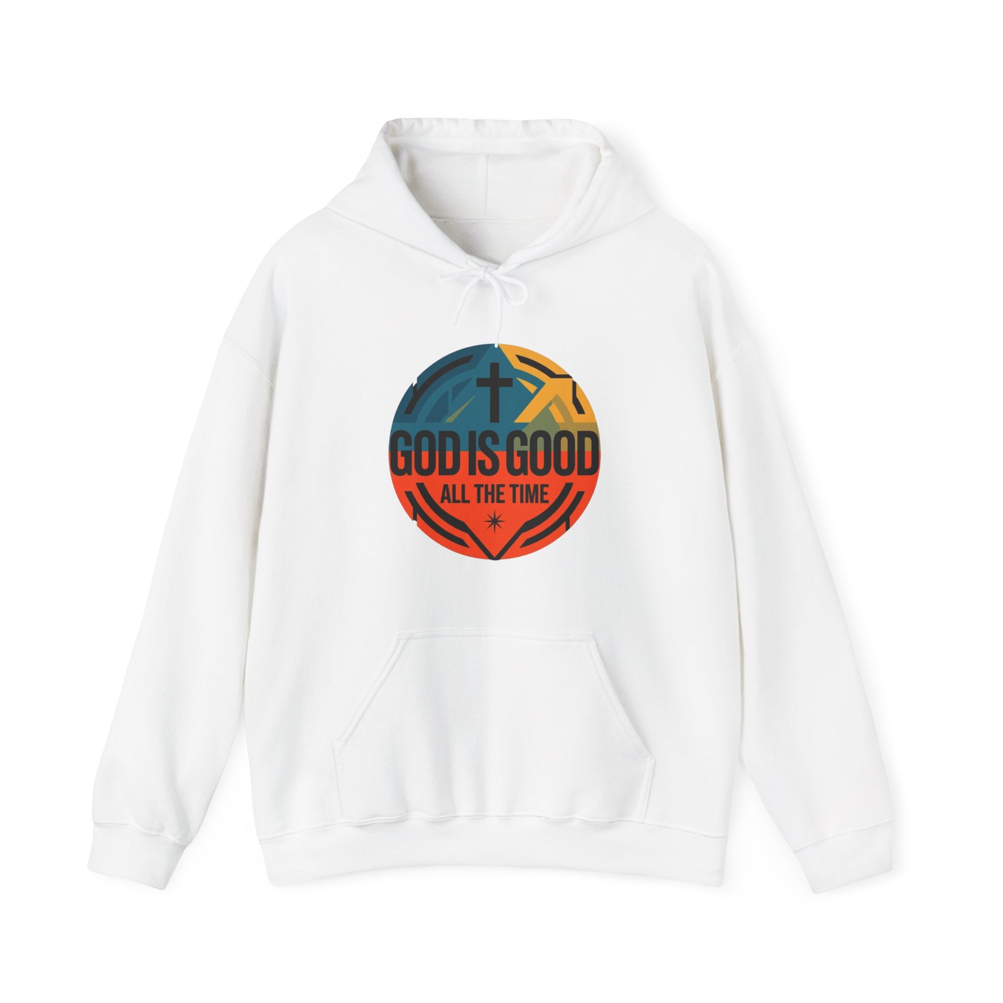 God Is Good All The Time Hoodie — Christian Faith Inspirational Pullover