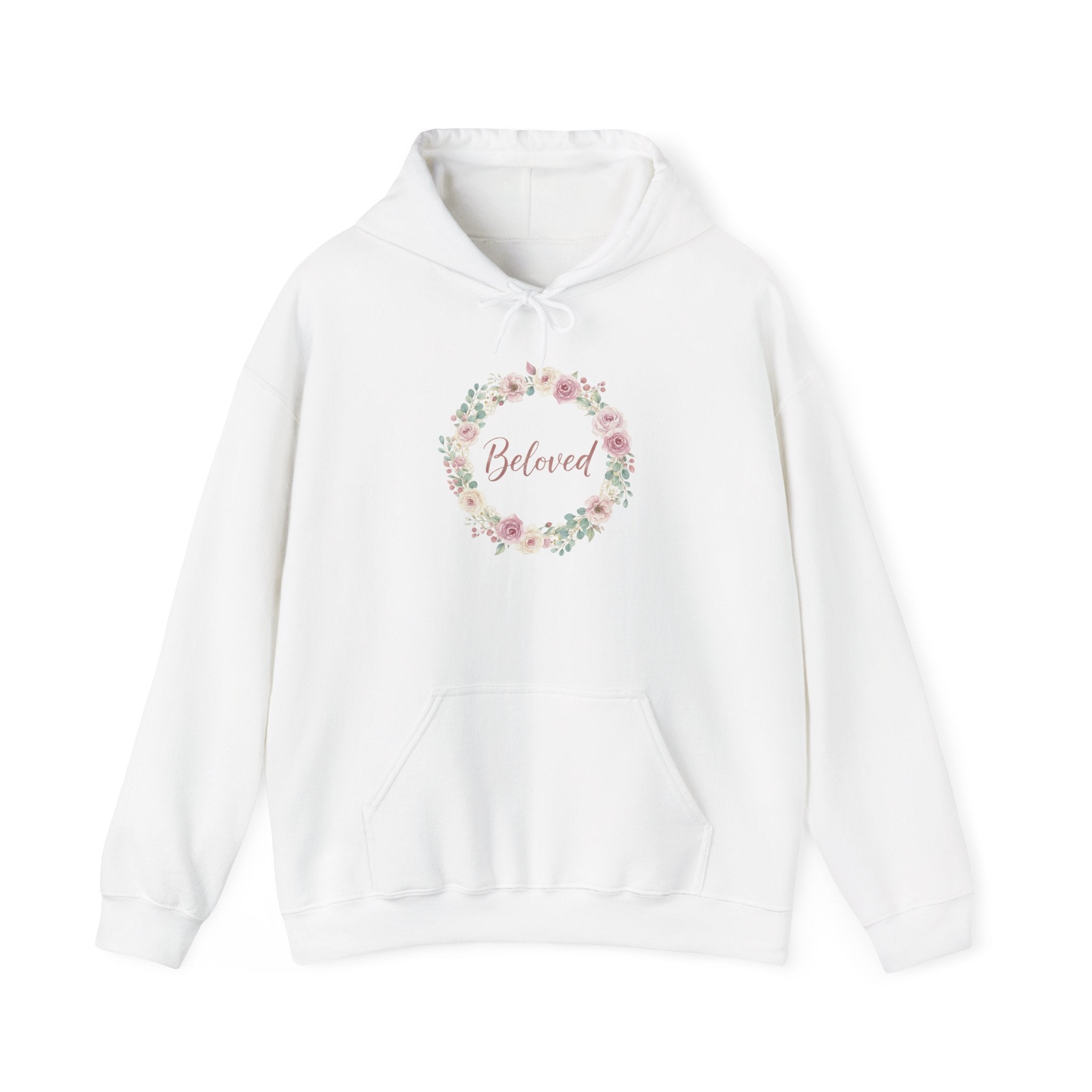 Beloved Floral Wreath Hoodie USA