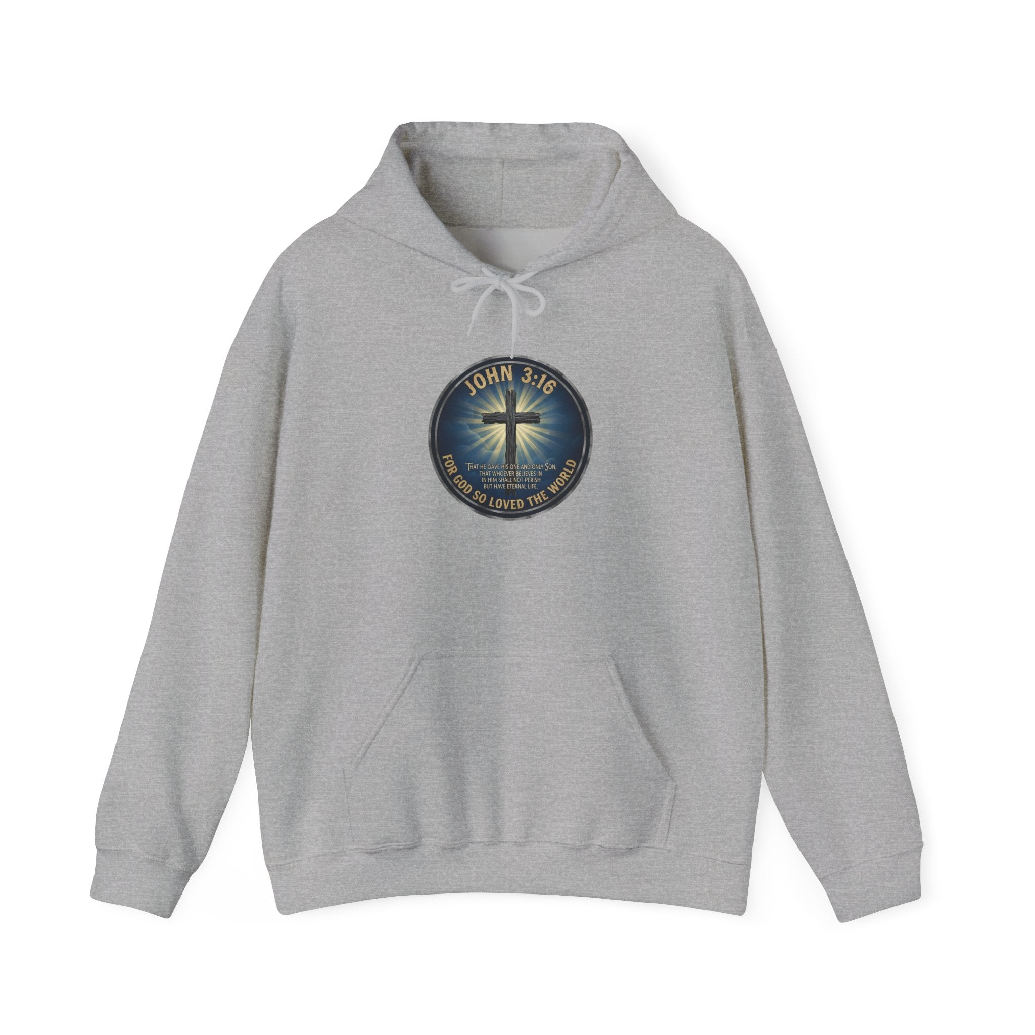 John 3:16 Inspirational Hoodie