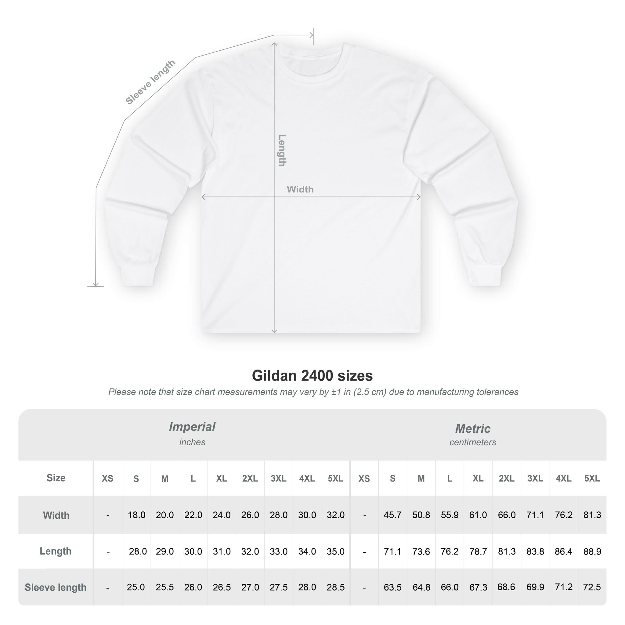 Imperfect But Forgiven Long Sleeve Tee USA