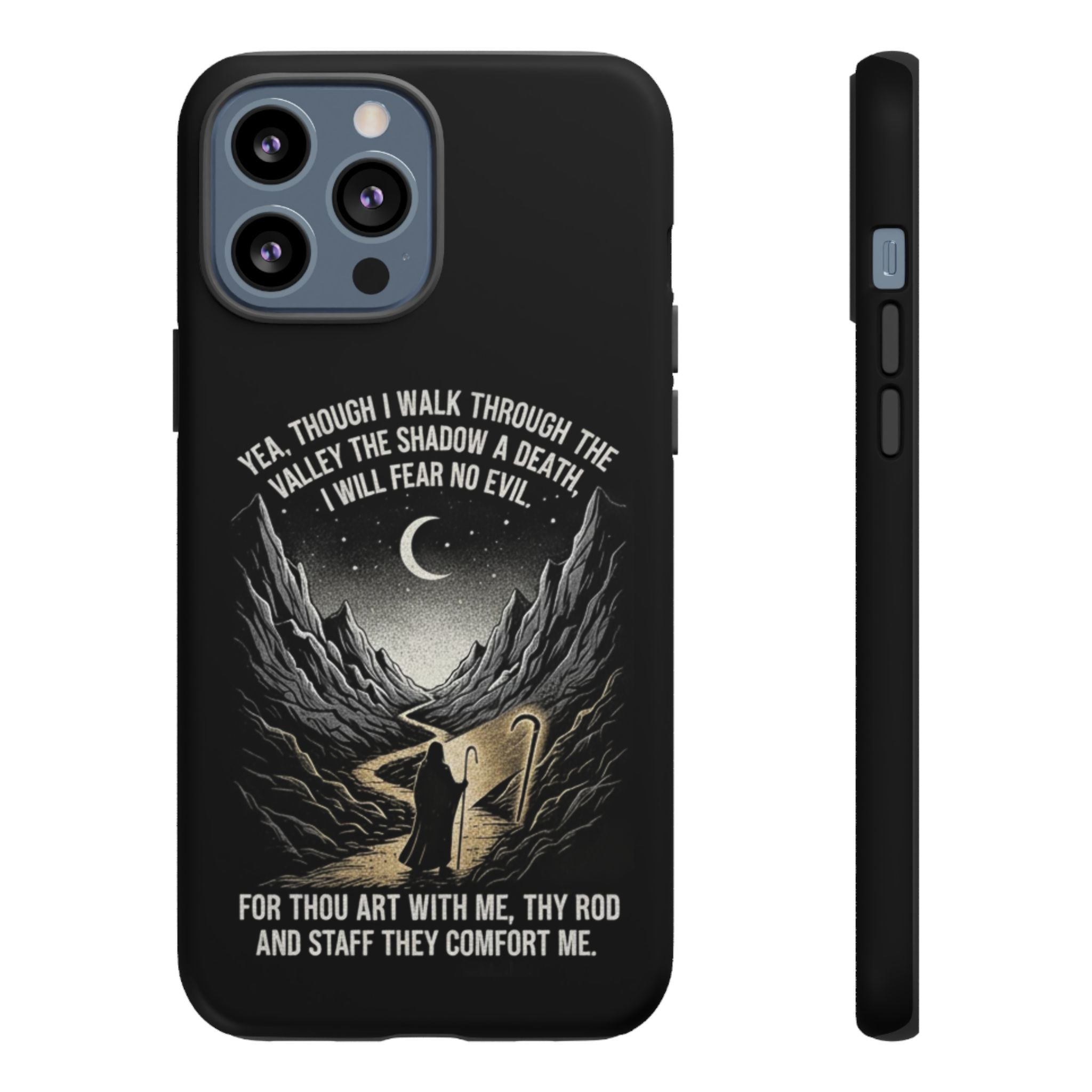 Psalm 23 Shepherd Silhouette phone case | Tough Cases