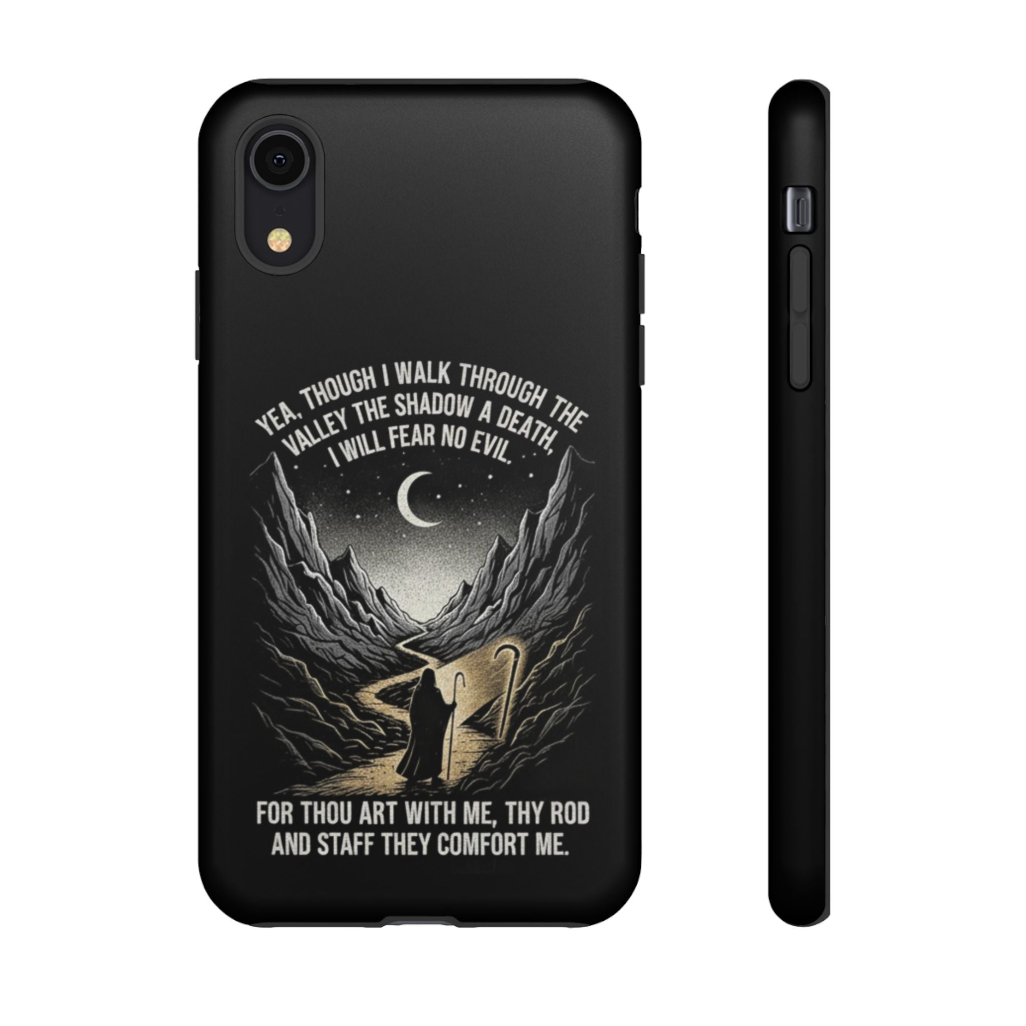 Psalm 23 Shepherd Silhouette phone case | Tough Cases