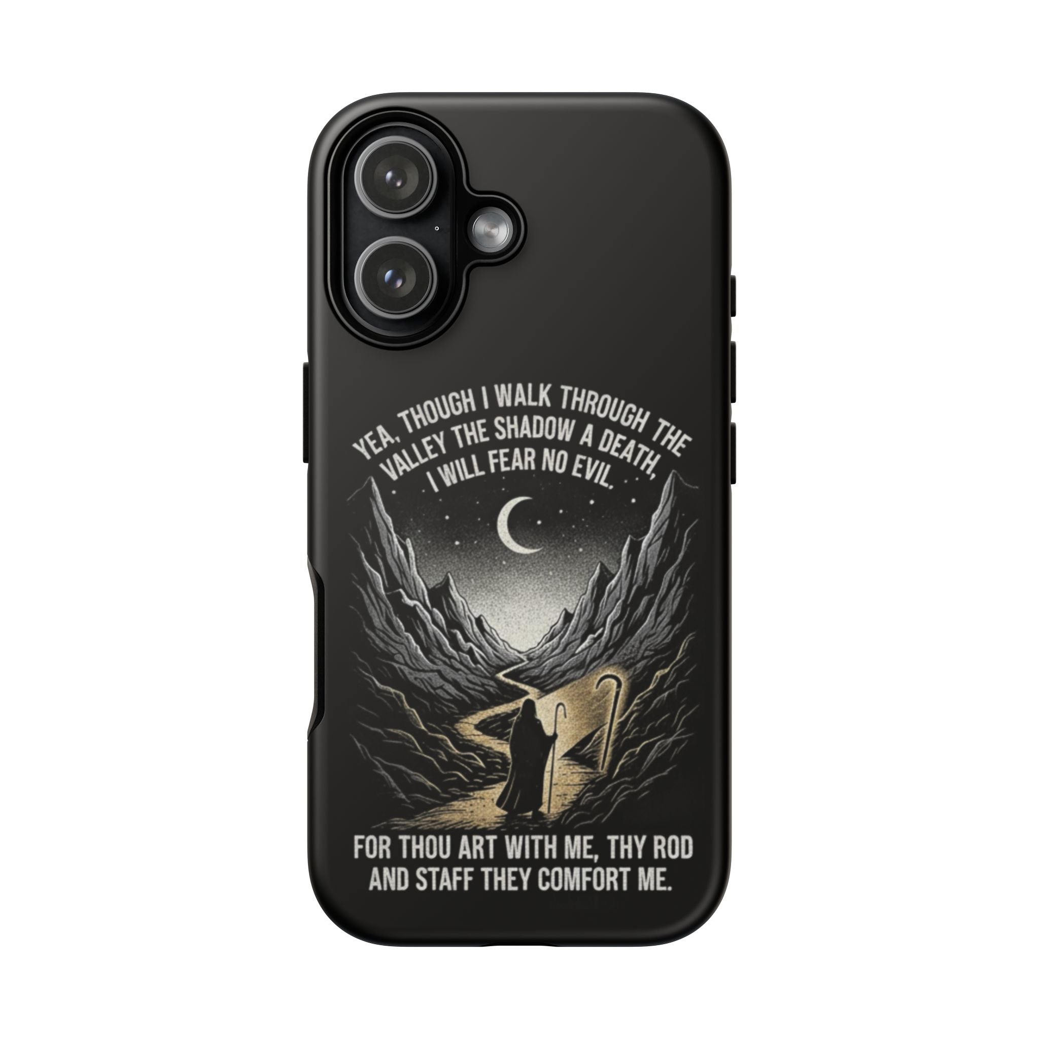 Psalm 23 Shepherd Silhouette phone case | Tough Cases