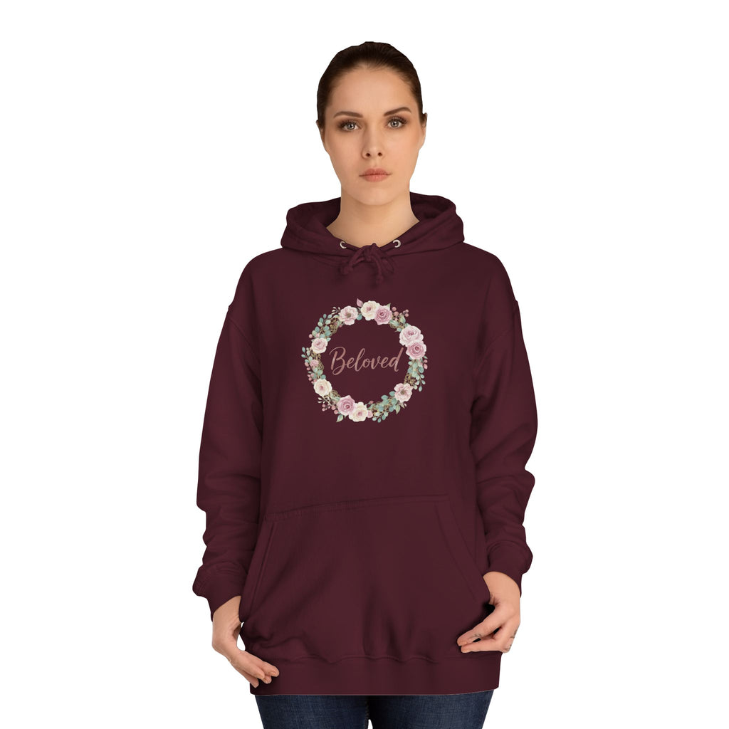 Floral Wreath Beloved Hoodie