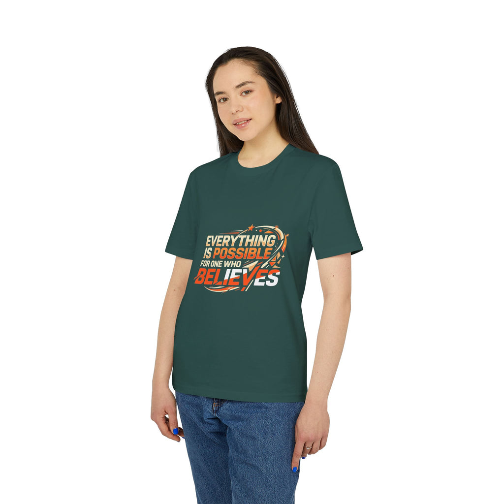 Everything Is Possible Believe T-Shirt — Inspirational Motivational Tee