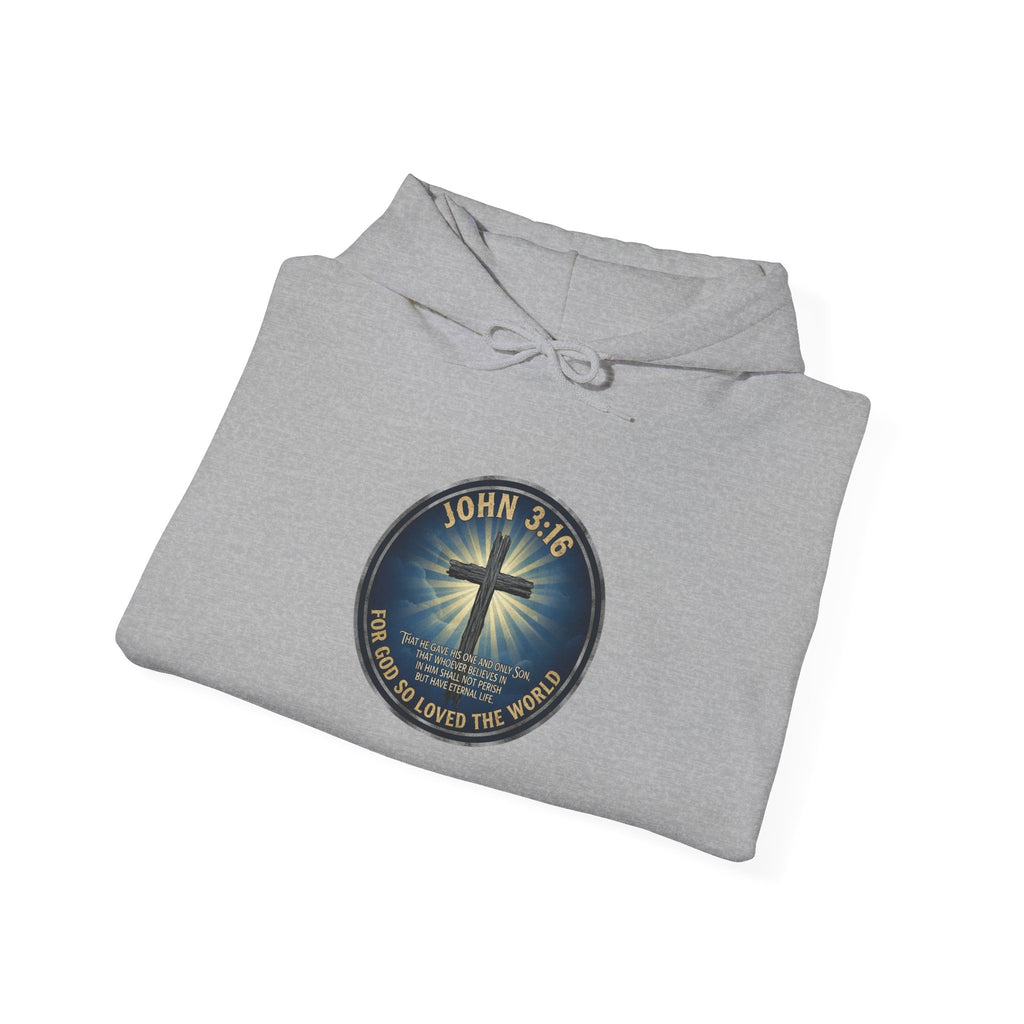 John 3:16 Inspirational Hoodie