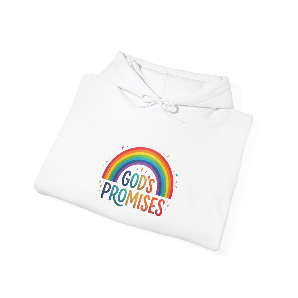 "God's Promises" Rainbow Christian Hoodie