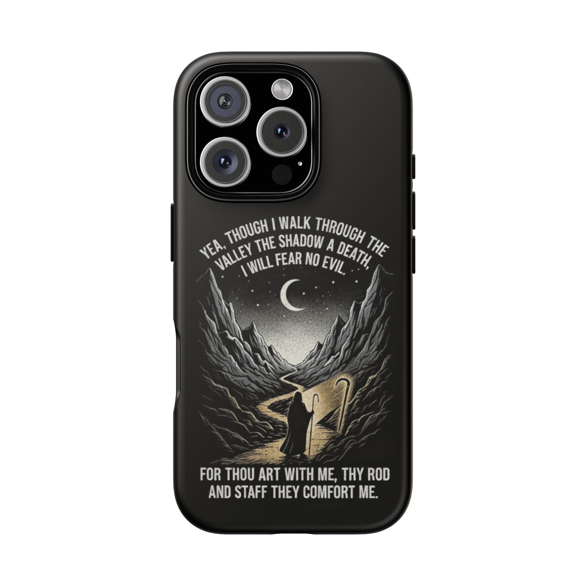 Psalm 23 Shepherd Silhouette phone case | Tough Cases