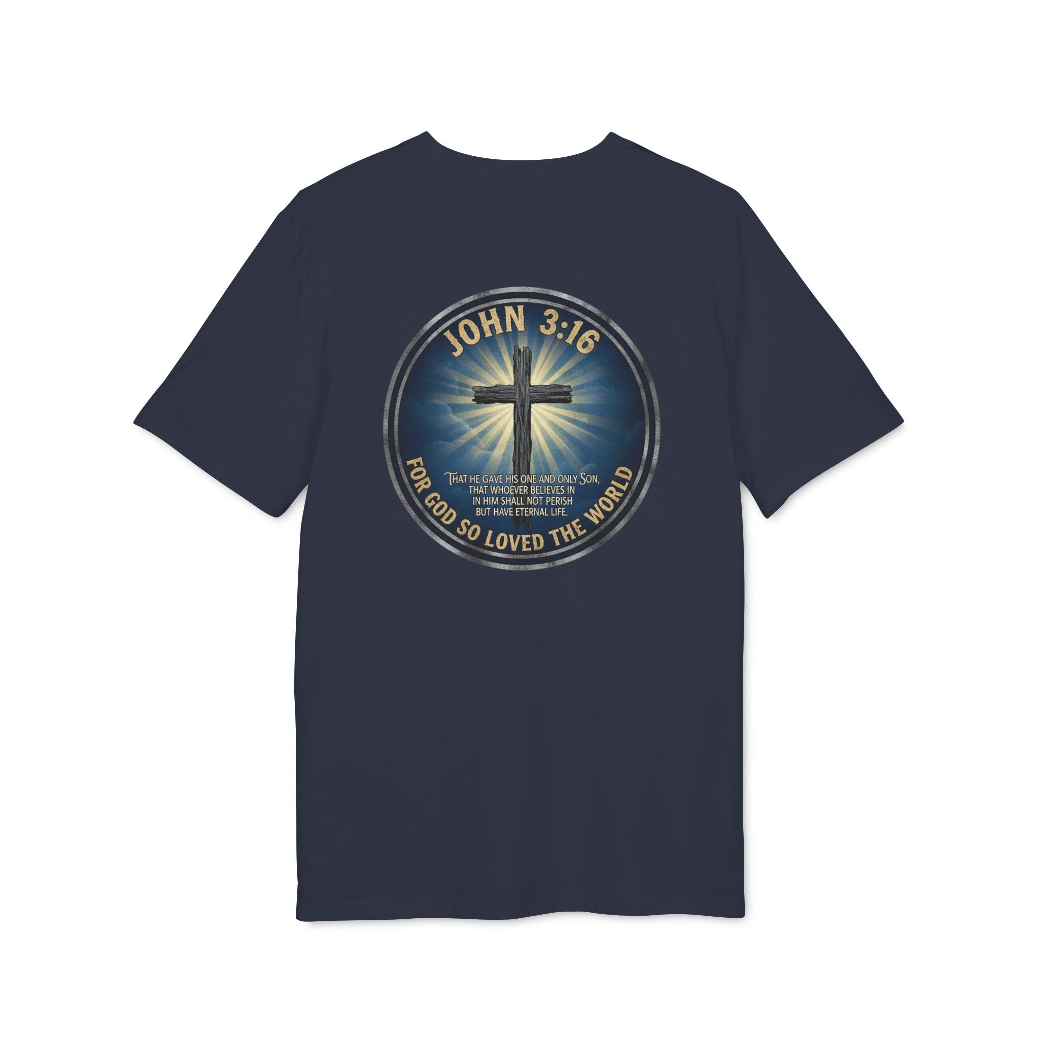 John 3:16 Cross T-shirt | Christian Faith Scripture Tee