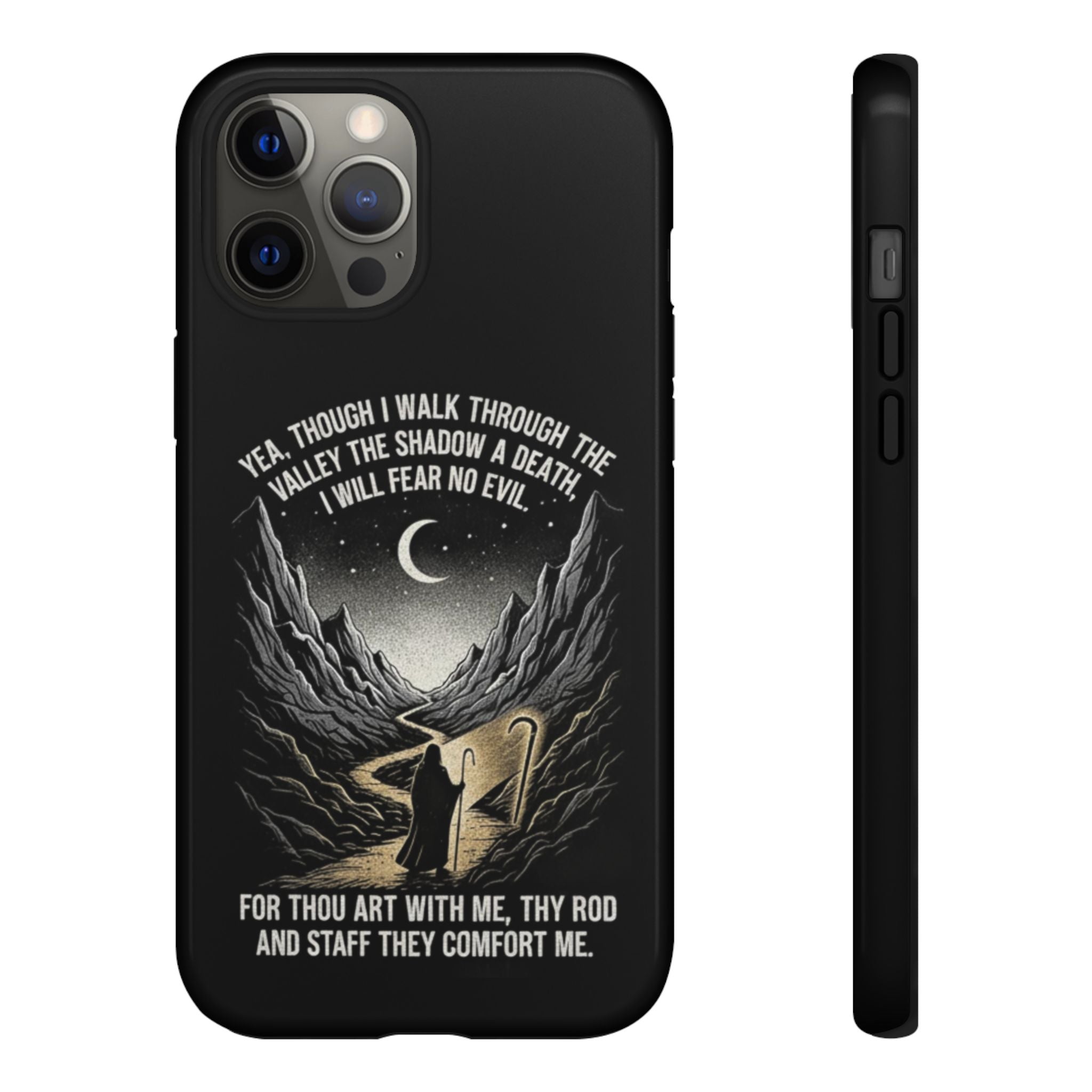 Psalm 23 Shepherd Silhouette phone case | Tough Cases