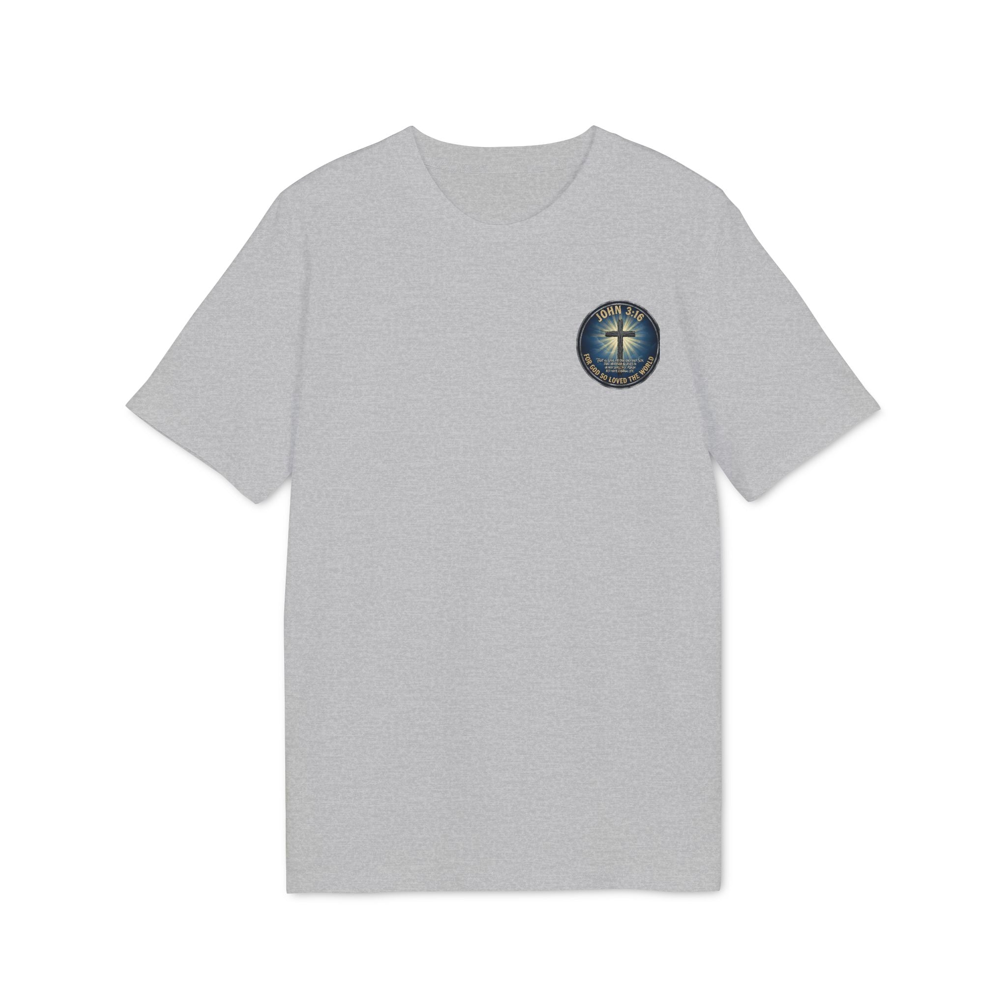 John 3:16 Cross T-shirt | Christian Faith Scripture Tee