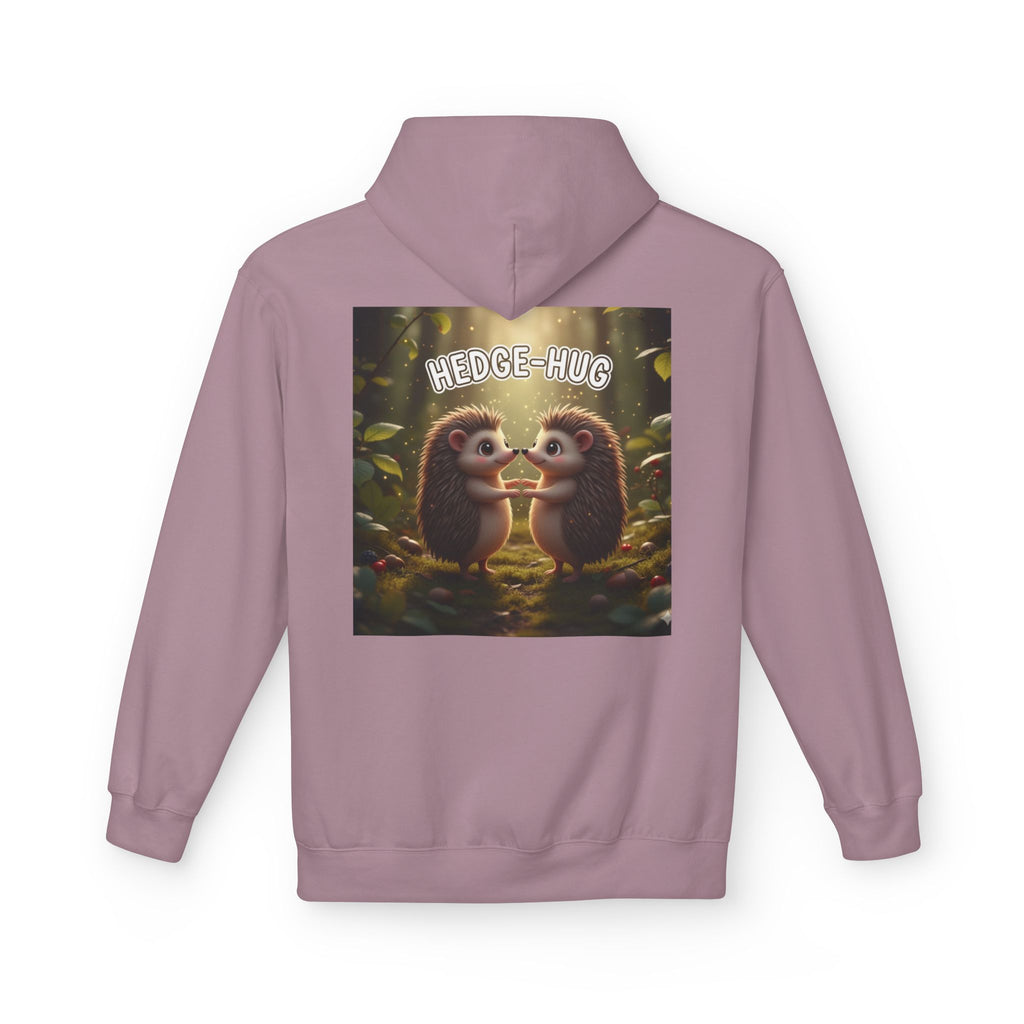 Hedge Hug Hedgehogs Hoodie | Cute Animal Woodland Illustration