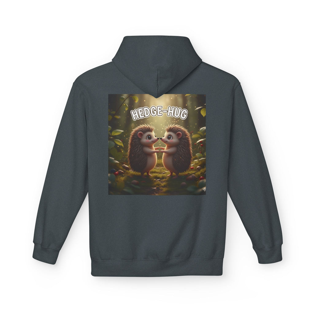 Hedge Hug Hedgehogs Hoodie | Cute Animal Woodland Illustration