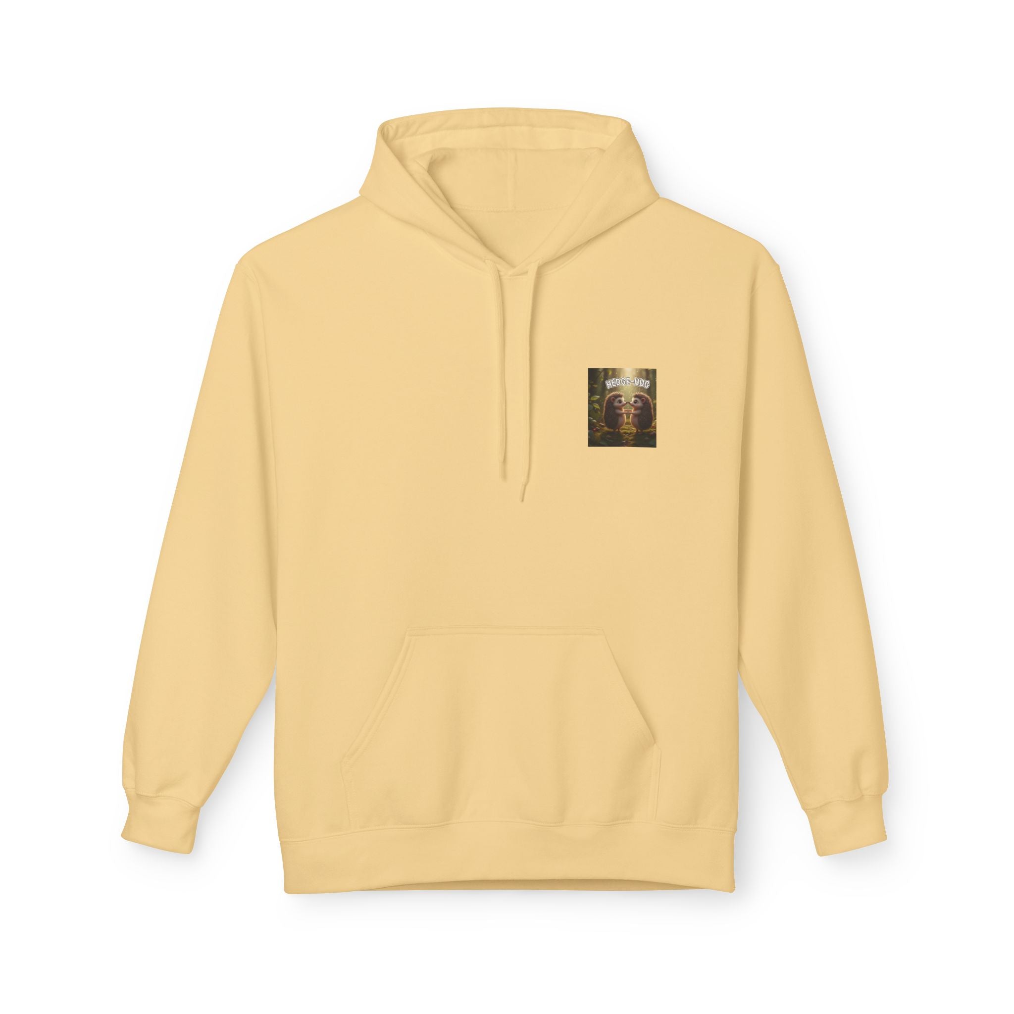 Hedge Hug Hedgehogs Hoodie | Cute Animal Woodland Illustration
