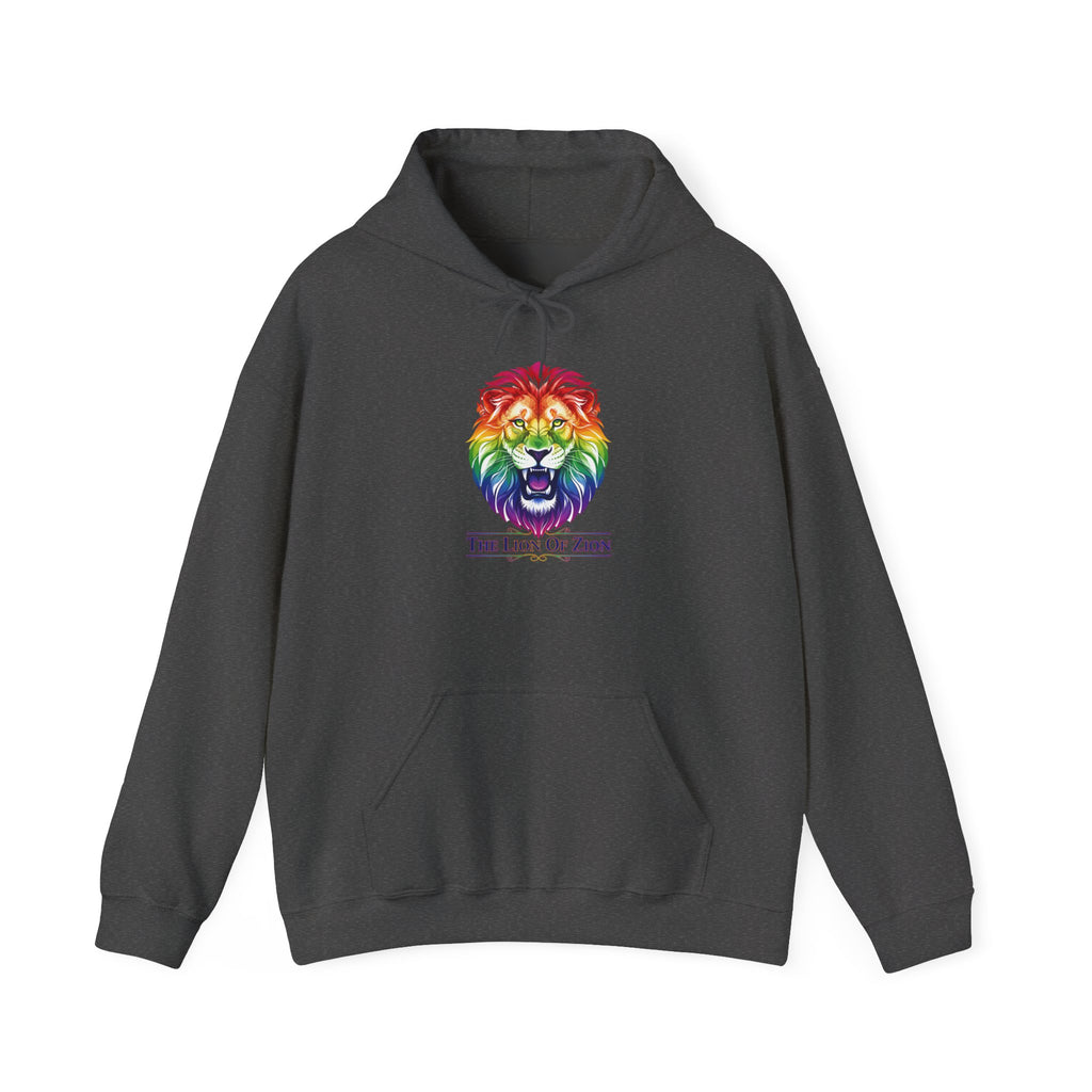 Rainbow Lion of Zion Hoodie