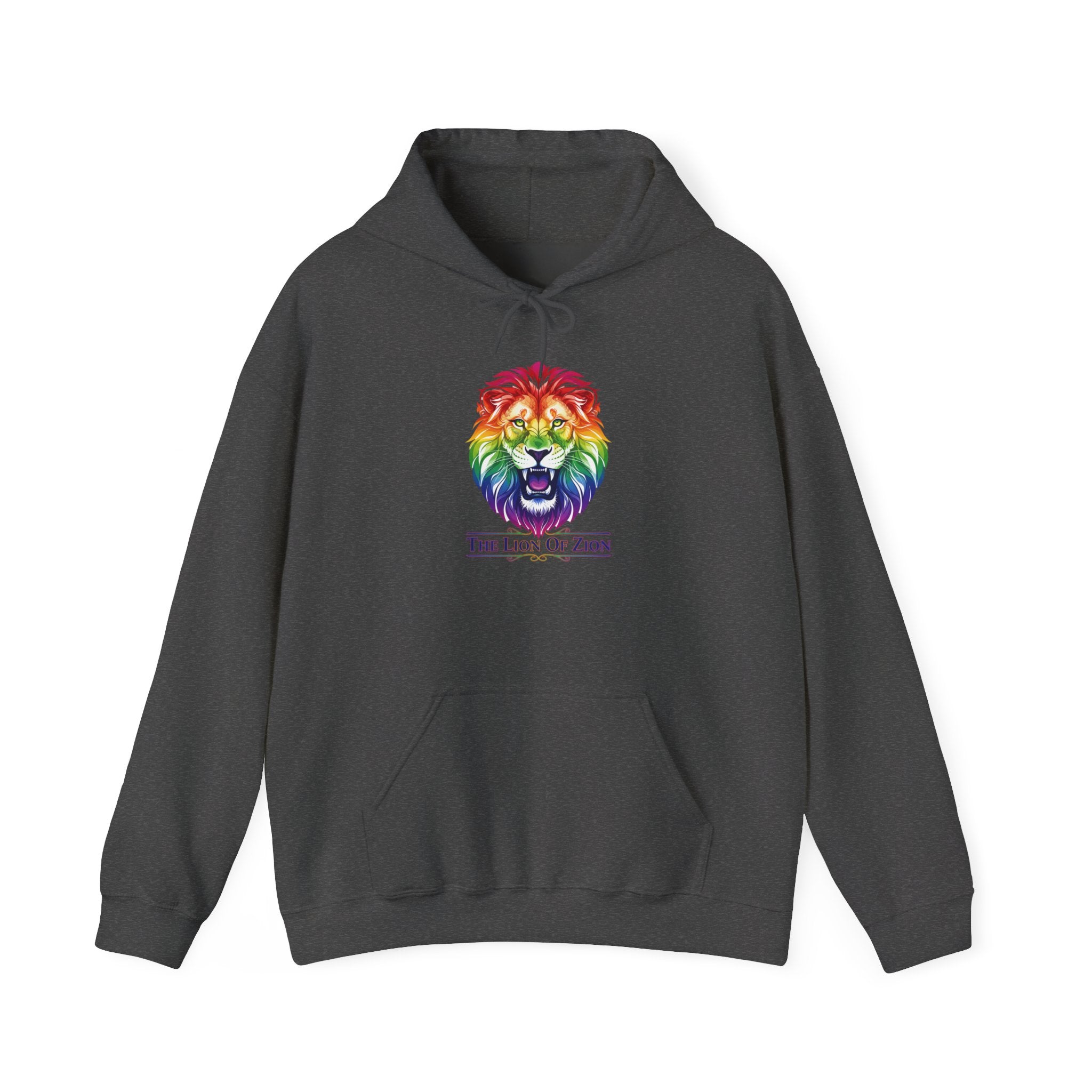 Rainbow Lion of Zion Hoodie