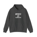 Imperfect But Forgiven Hoodie — Christian Faith Cross Pullover USA