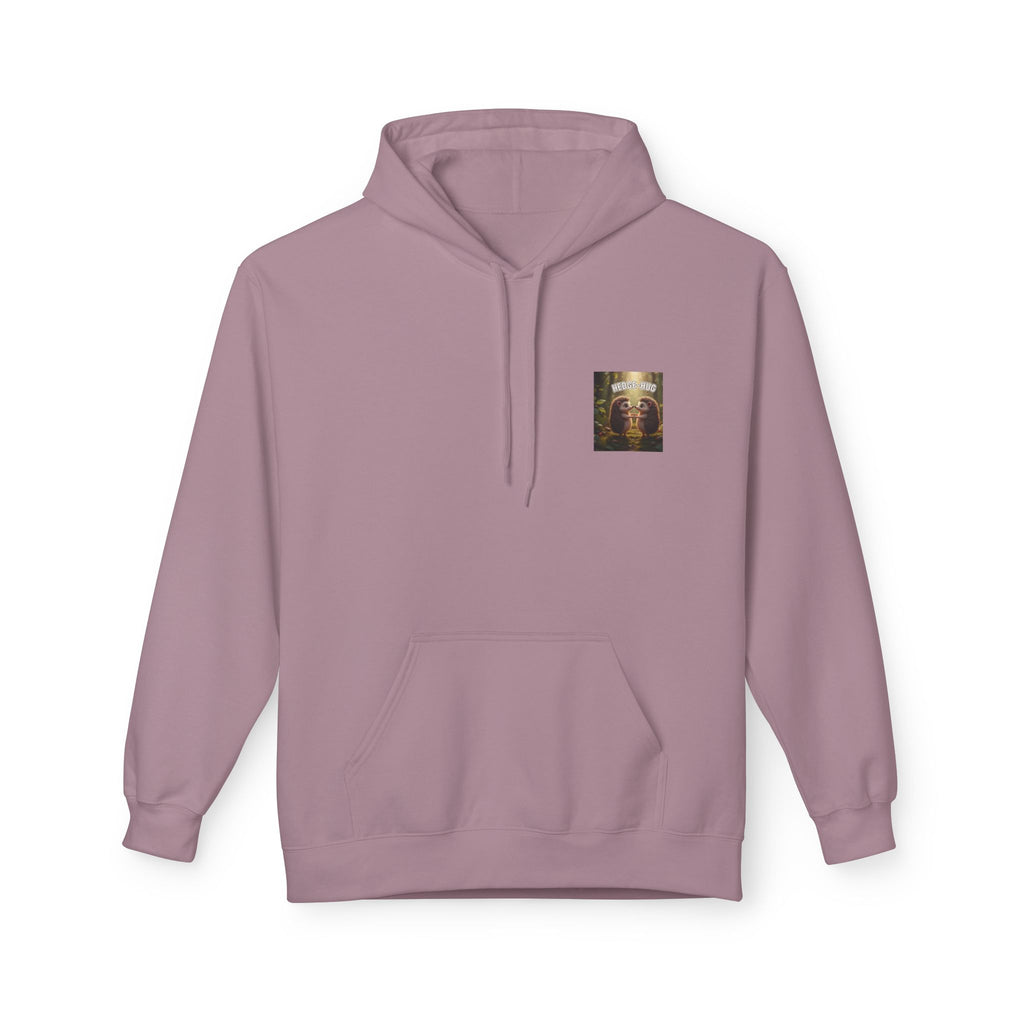 Hedge Hug Hedgehogs Hoodie | Cute Animal Woodland Illustration
