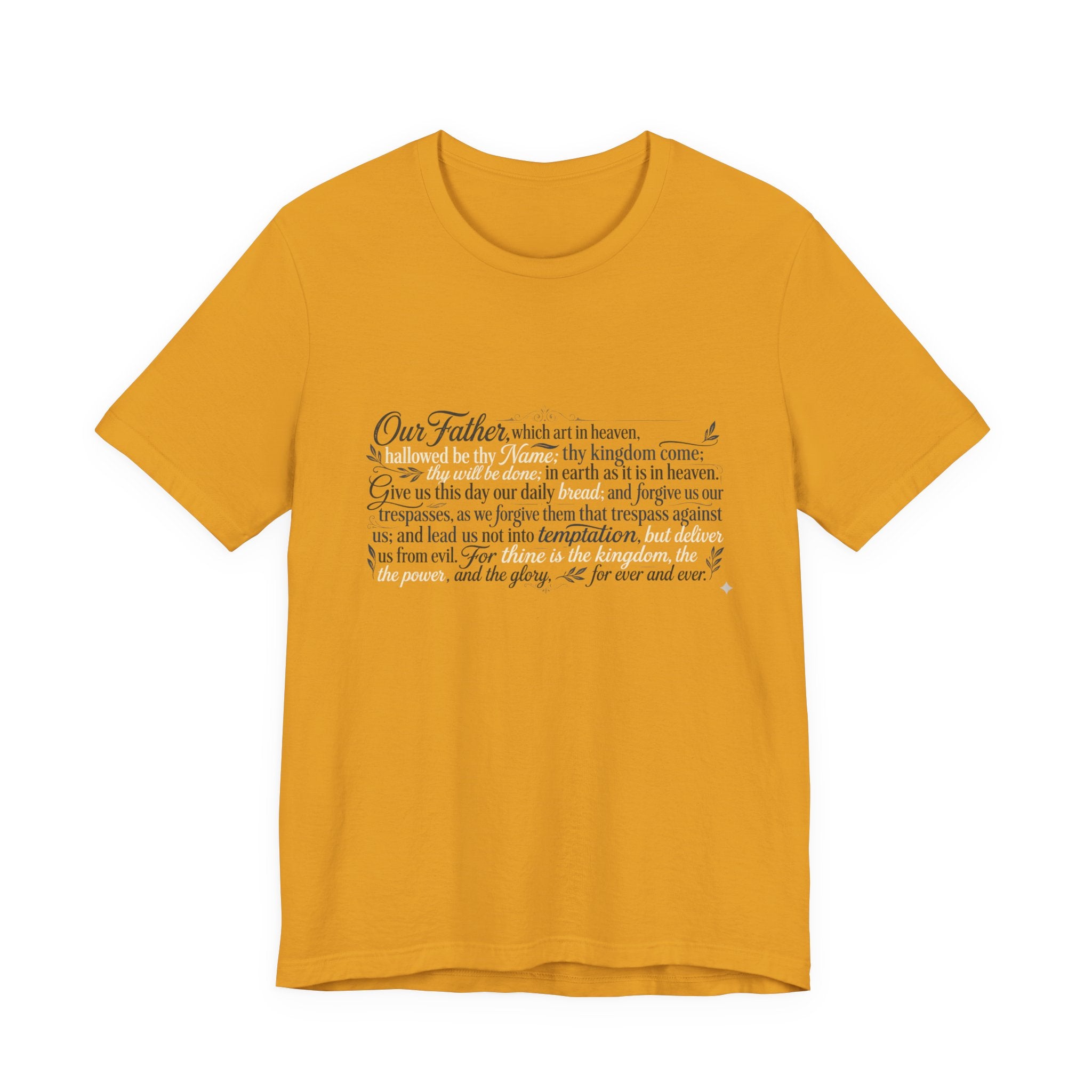 Our Father Prayer T-Shirt - Lord's Prayer Tee