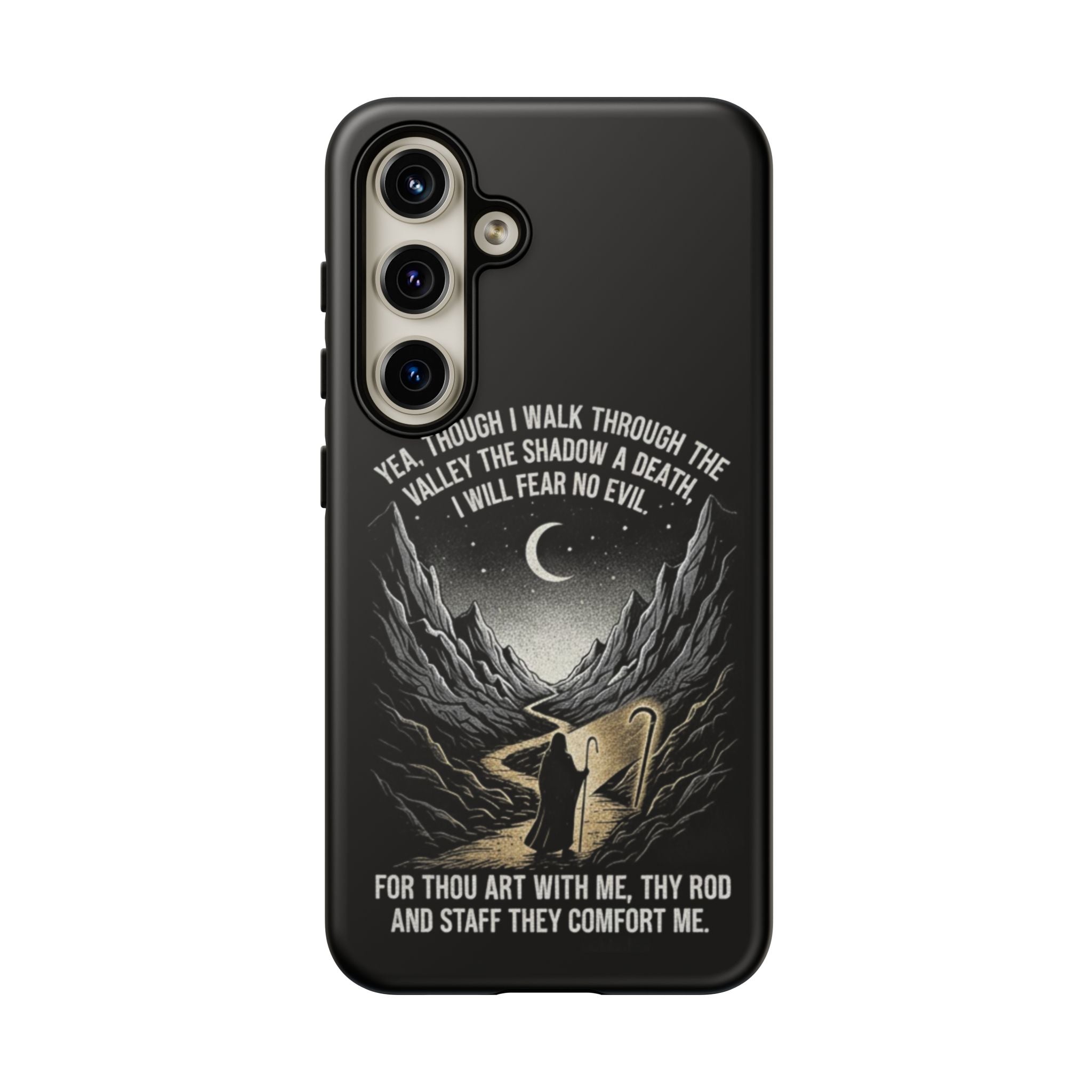 Psalm 23 Shepherd Silhouette phone case | Tough Cases