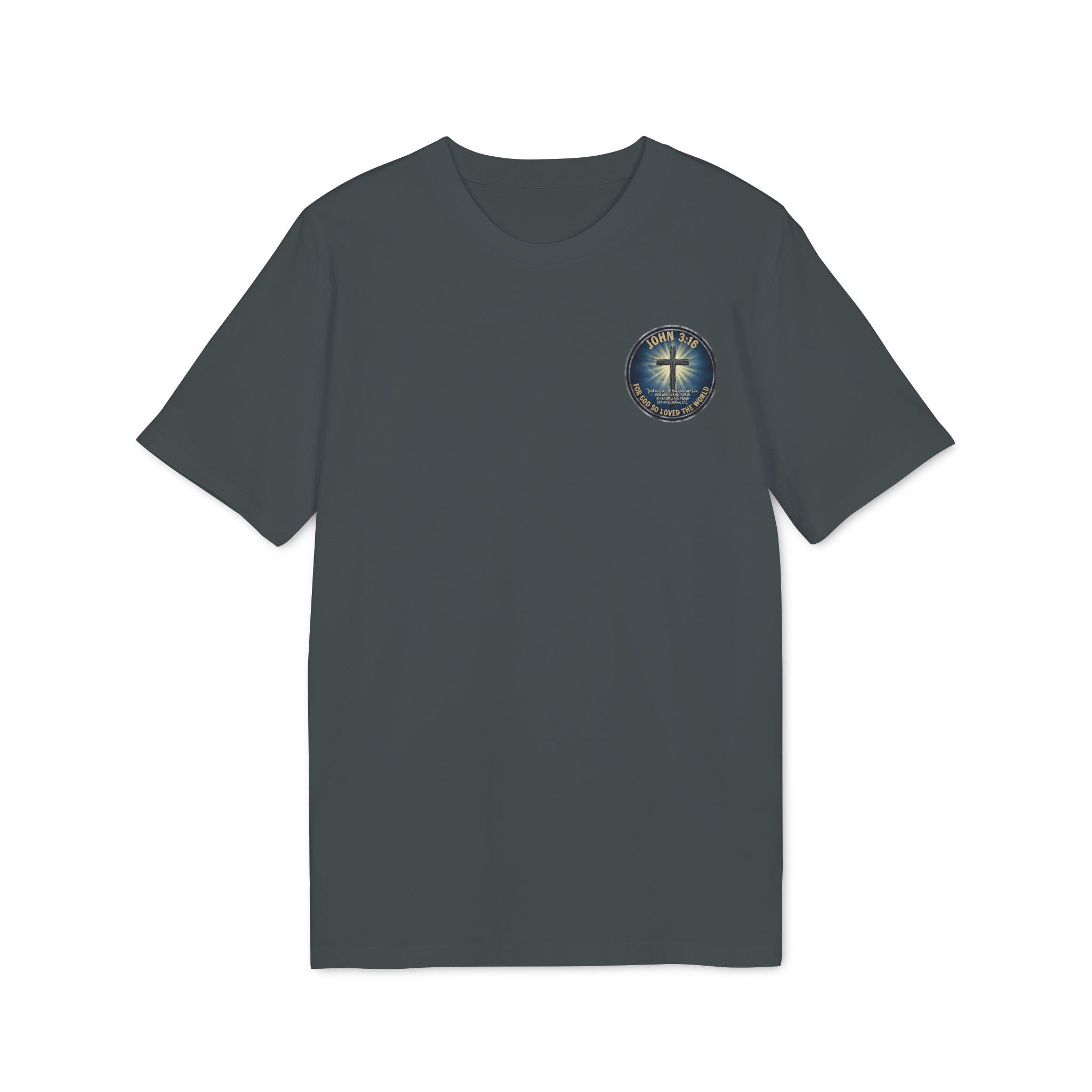 John 3:16 Cross T-shirt | Christian Faith Scripture Tee