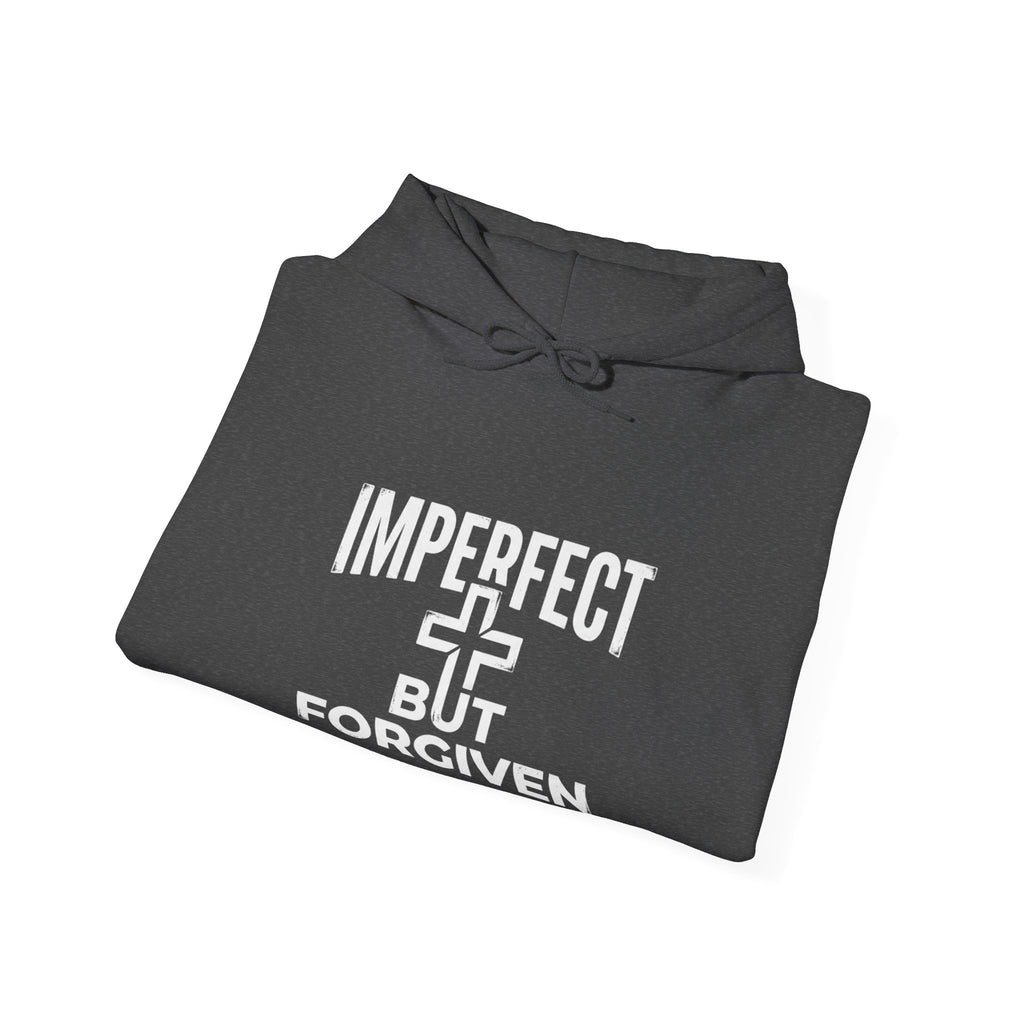 Imperfect But Forgiven Hoodie – Christian Faith Hoodie