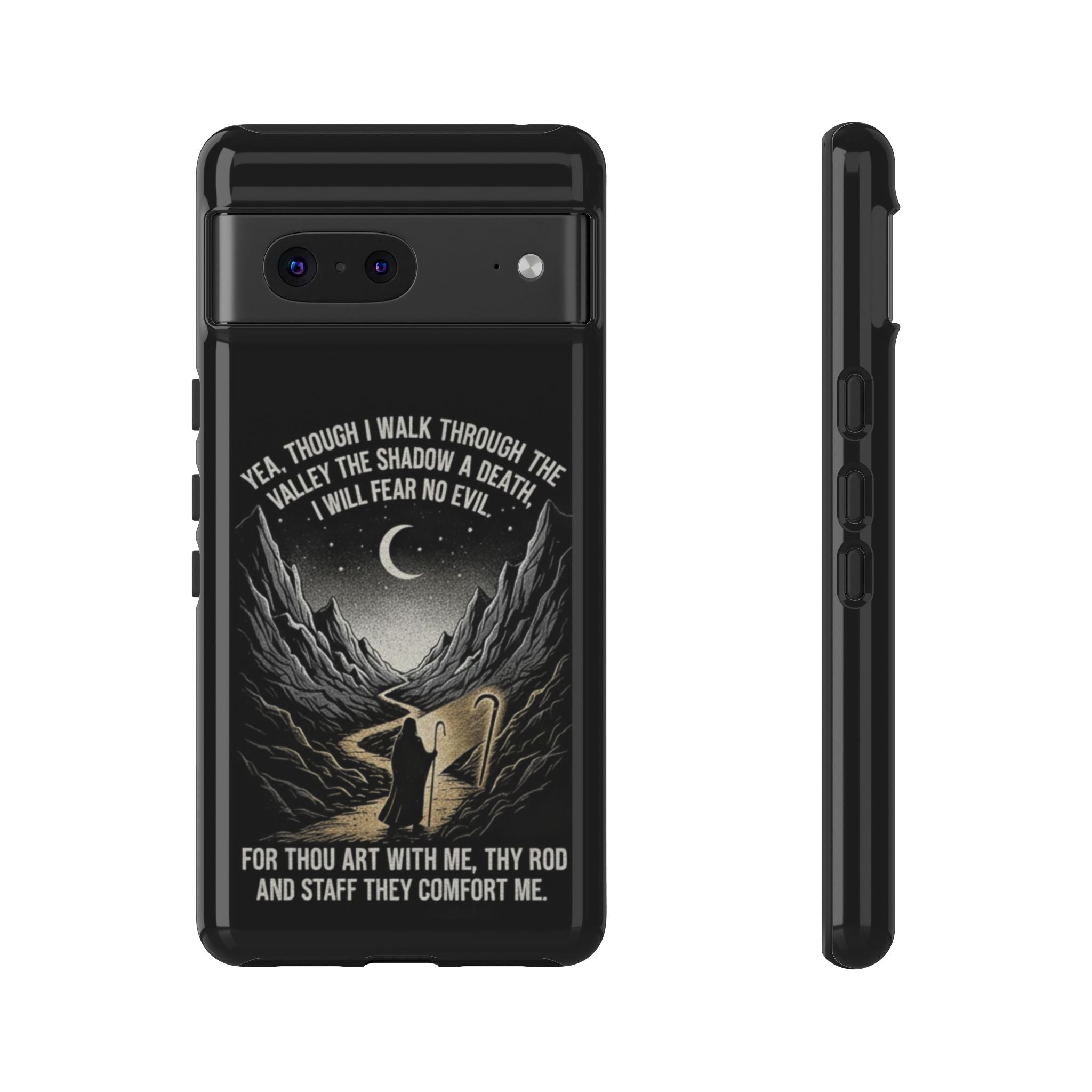 Psalm 23 Shepherd Silhouette phone case | Tough Cases