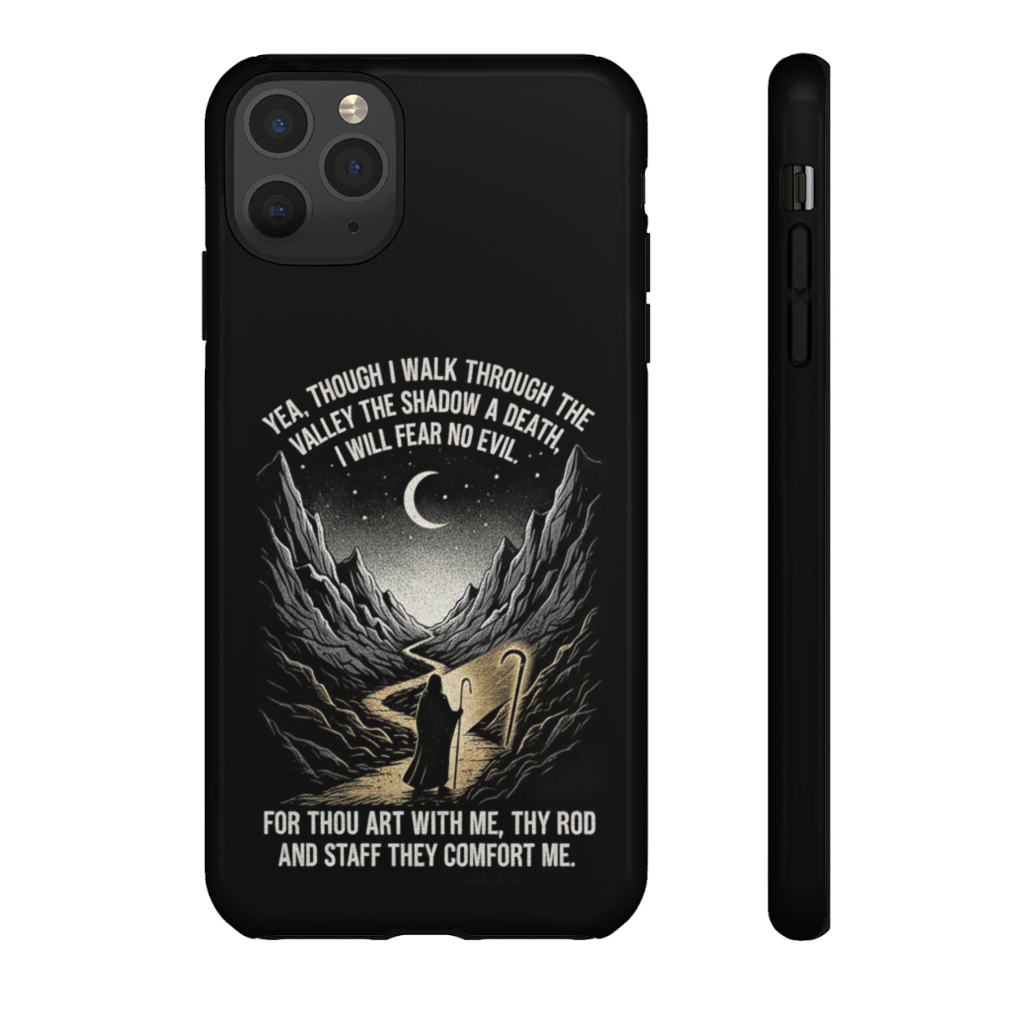 Psalm 23 Shepherd Silhouette phone case | Tough Cases
