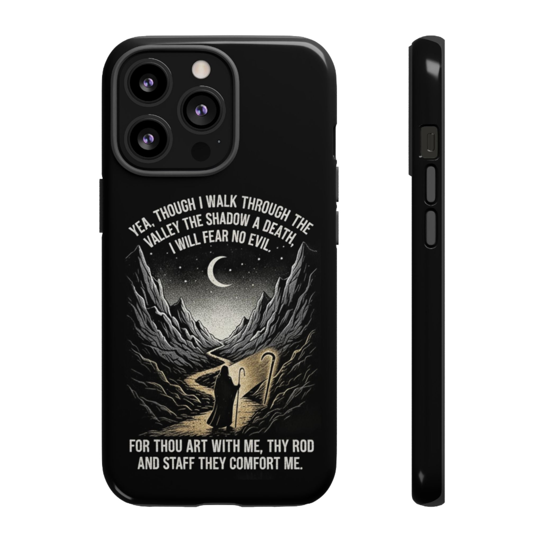Psalm 23 Shepherd Silhouette phone case | Tough Cases