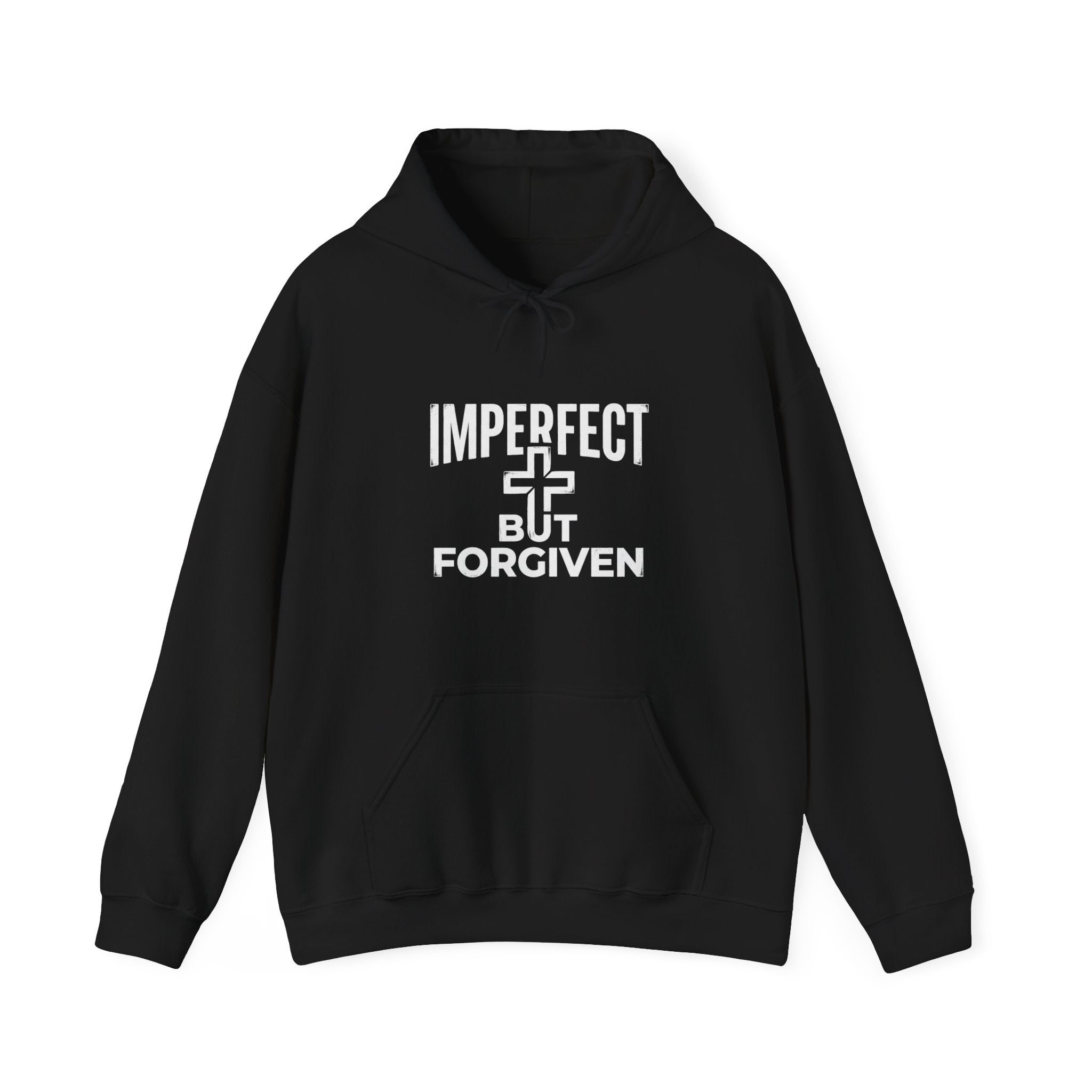 Imperfect But Forgiven Hoodie – Christian Faith Hoodie