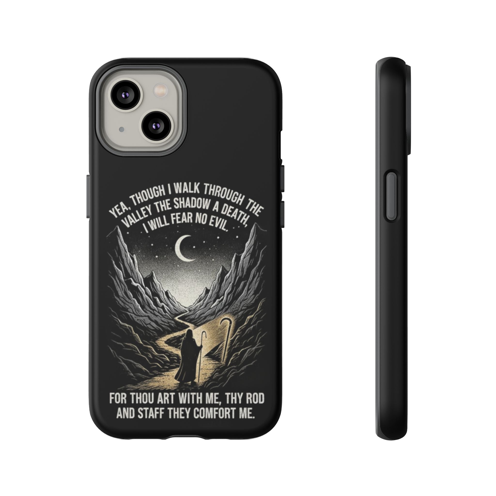 Psalm 23 Shepherd Silhouette phone case | Tough Cases