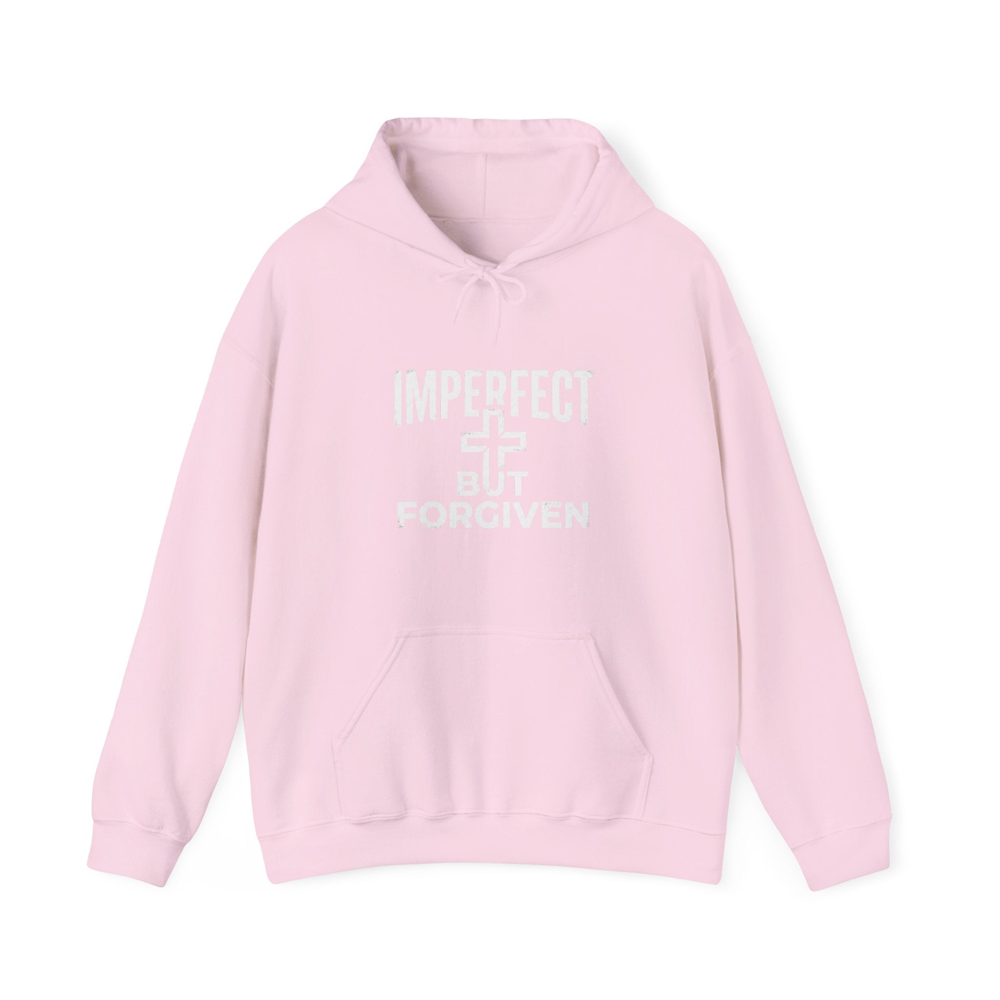 Imperfect But Forgiven Hoodie – Christian Faith Hoodie
